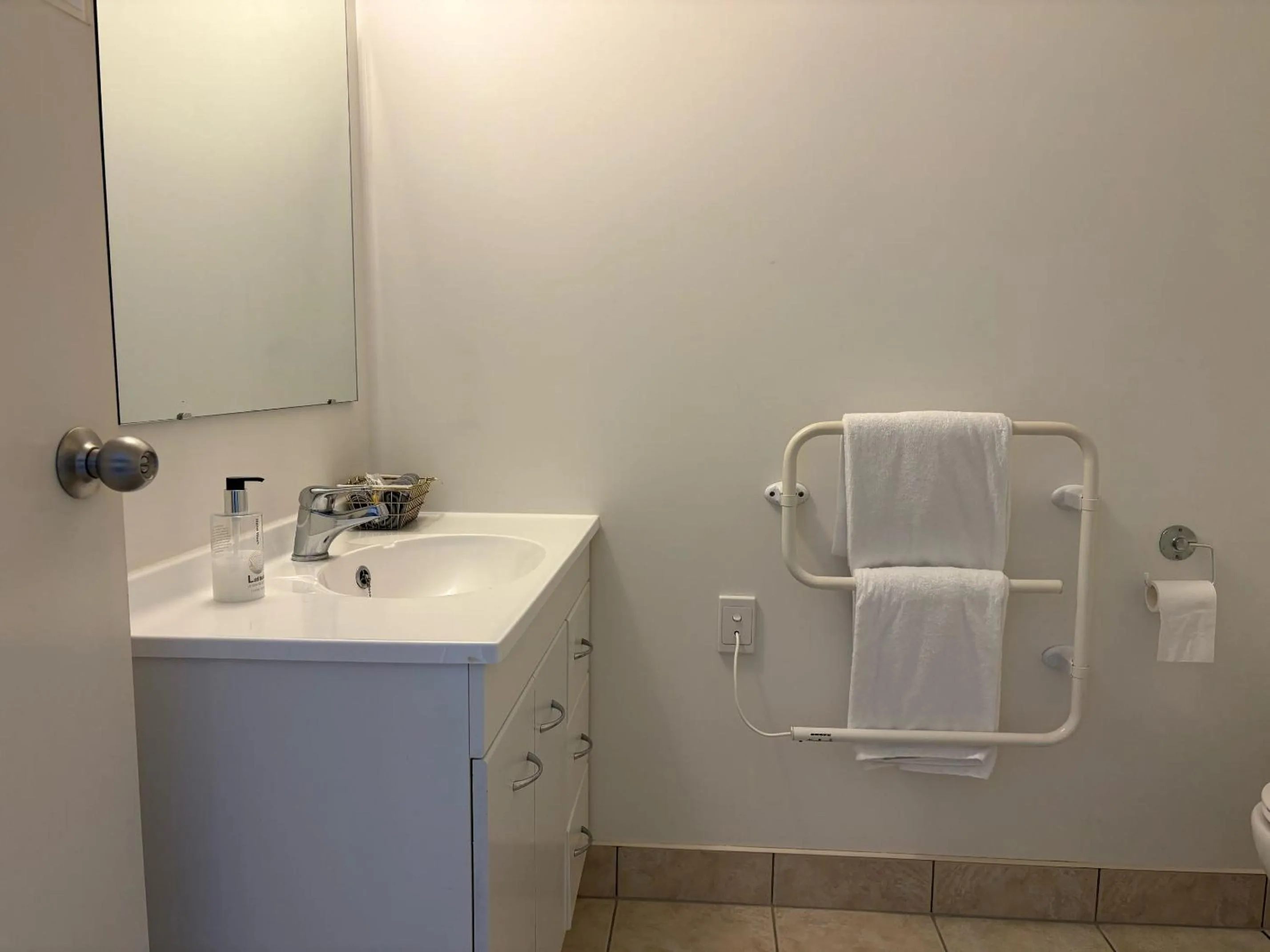 Bathroom in Ascot Motor Lodge