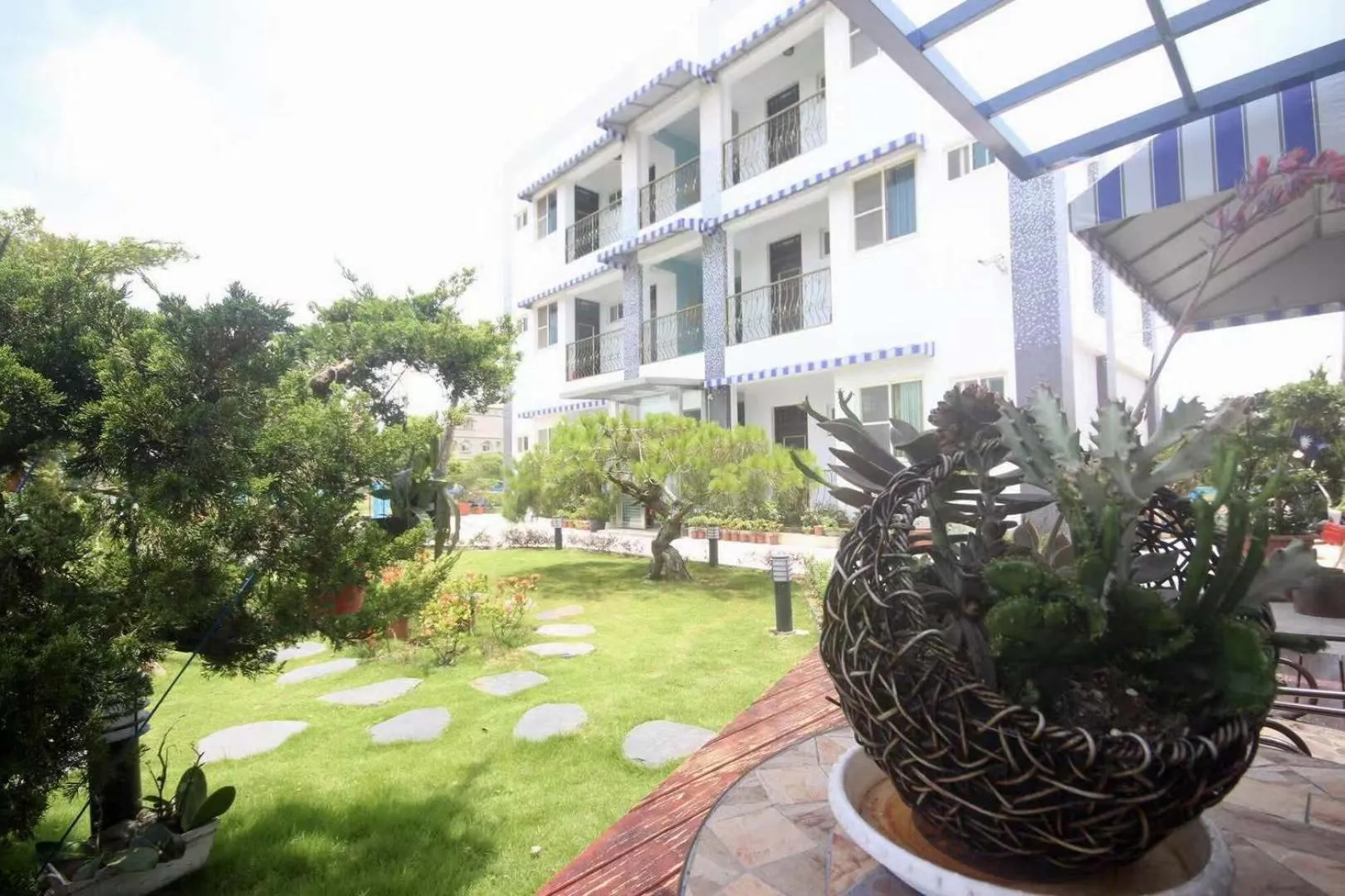 Garden view in See Happiness