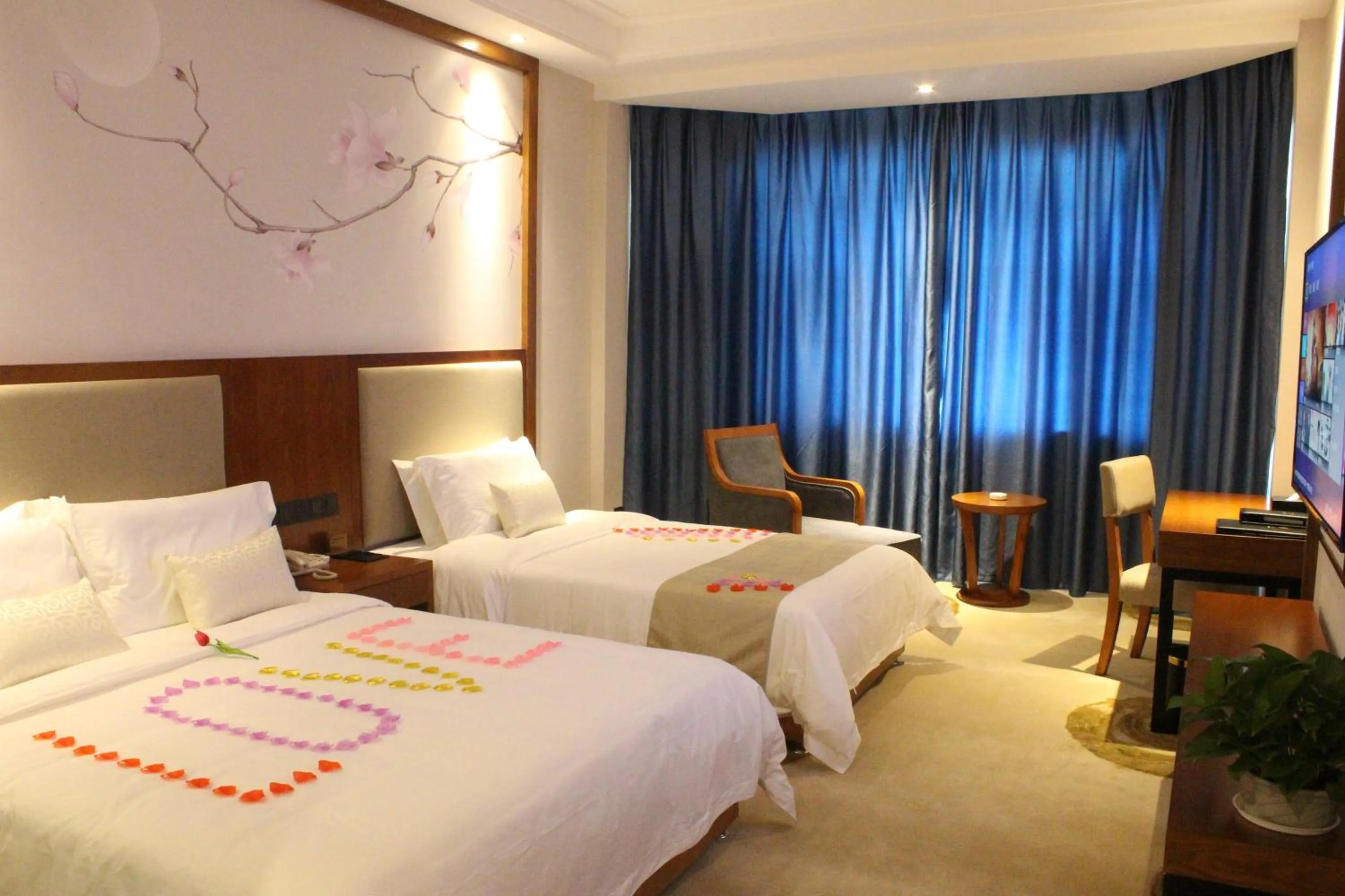 Photo of the whole room in Fu Hua International Hotel Dunhuang