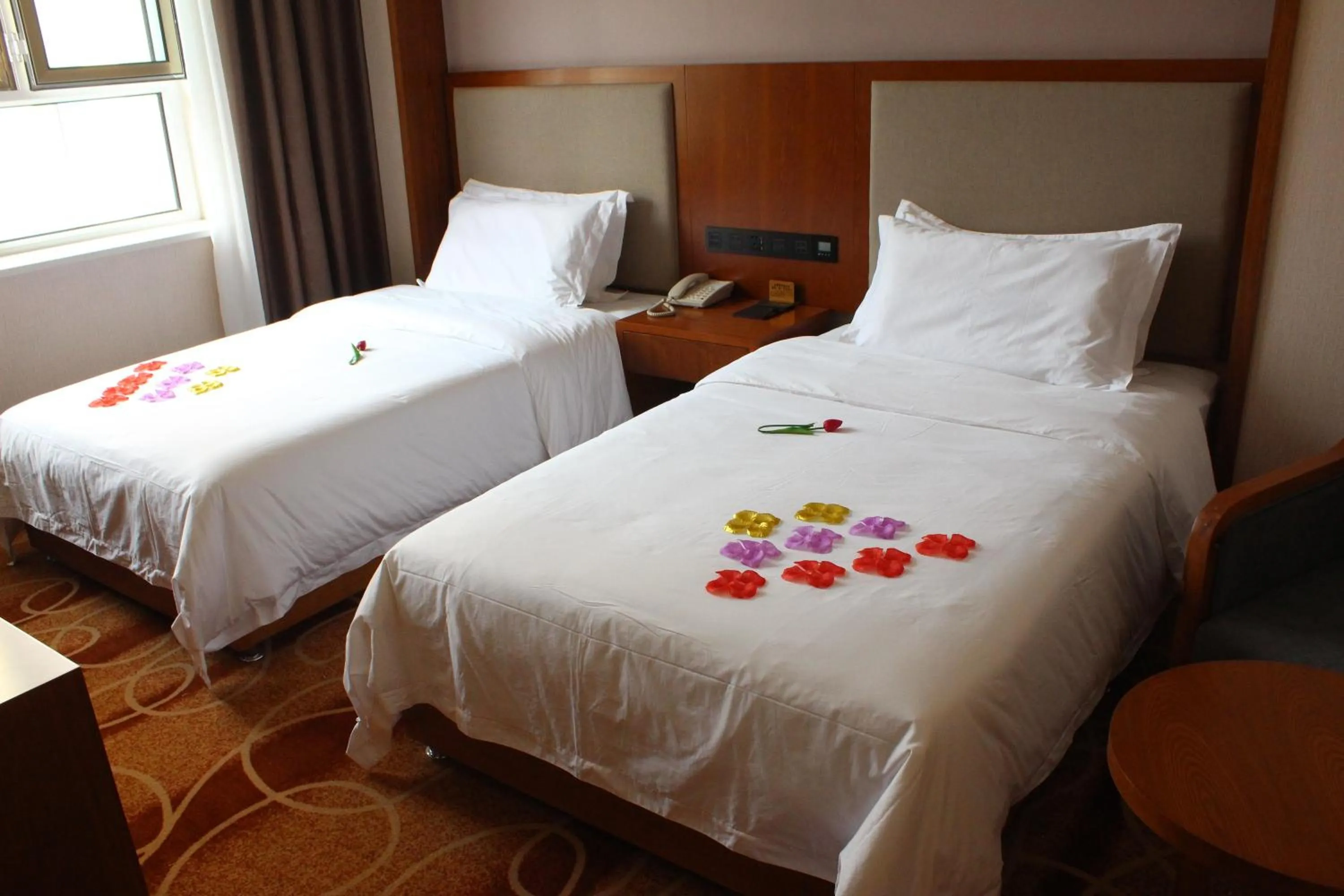 bunk bed in Fu Hua International Hotel Dunhuang