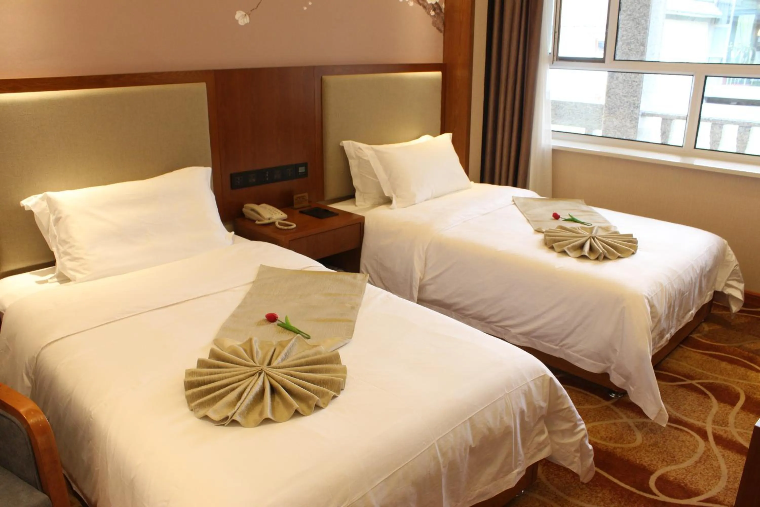 bunk bed in Fu Hua International Hotel Dunhuang