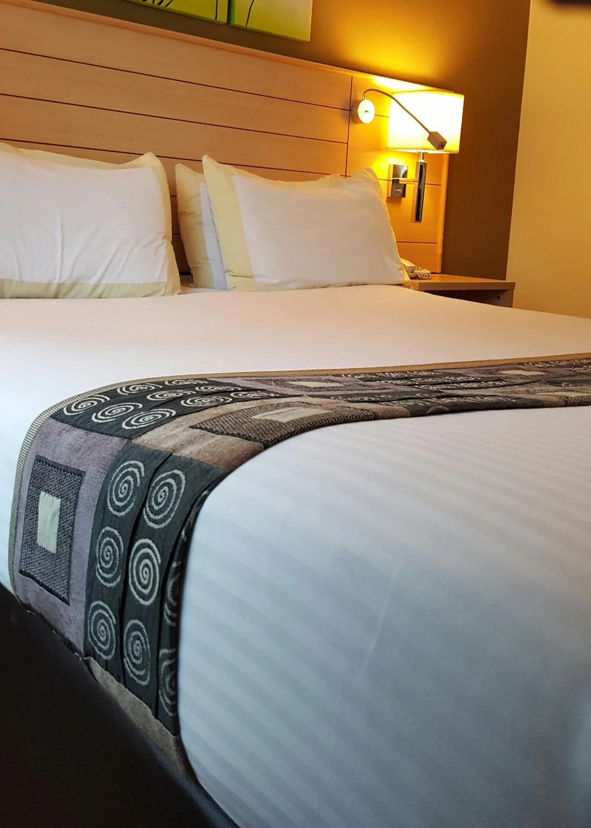 Bed in Crystal Hotel