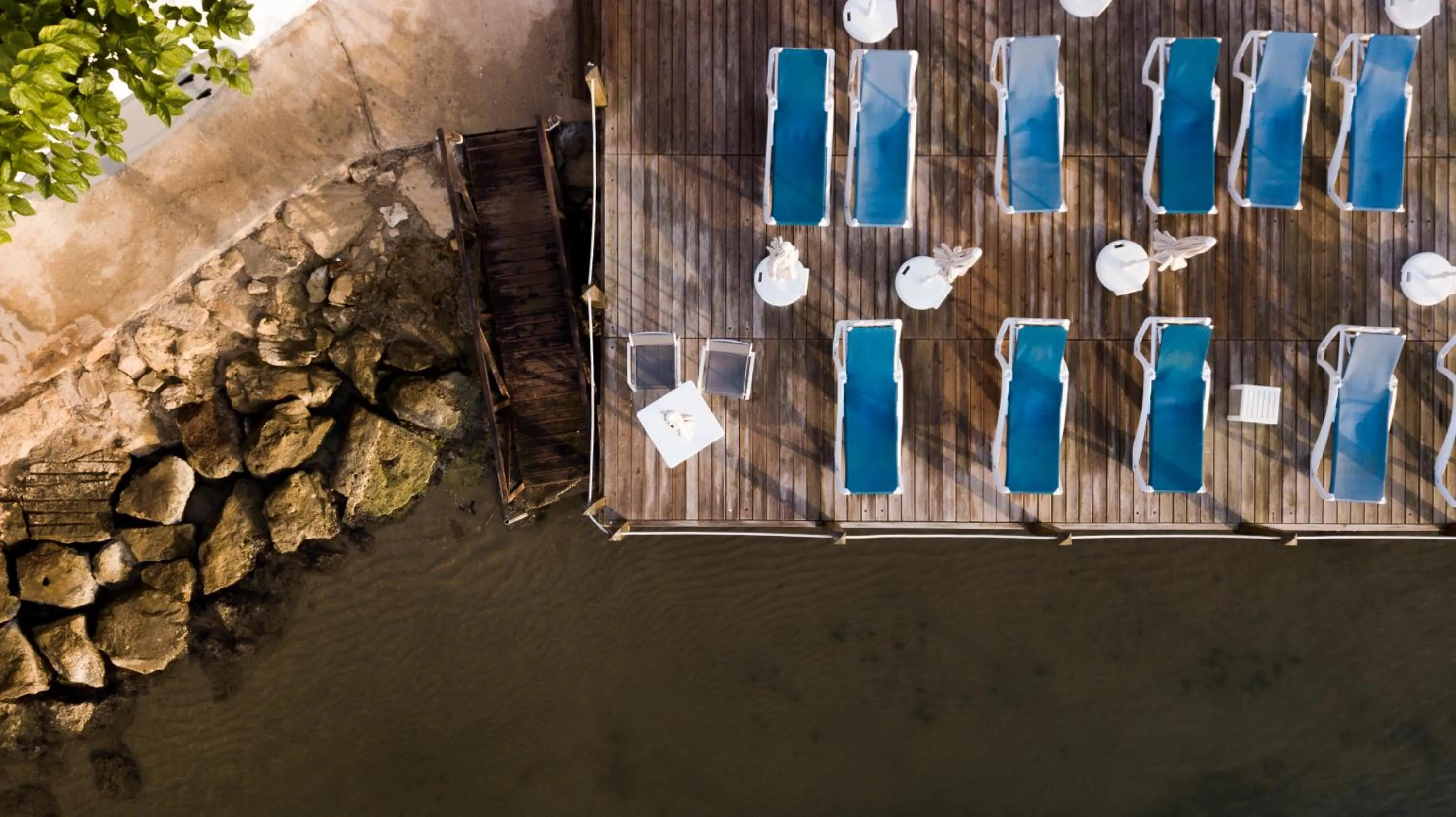 Bird's eye view in Hotel Restaurant Juanito Platja
