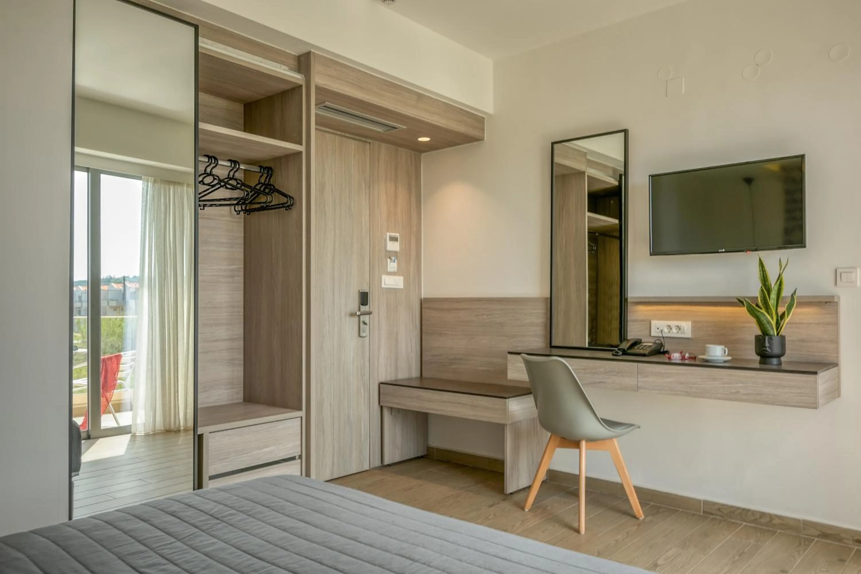 Bed in Castro Beach Hotel