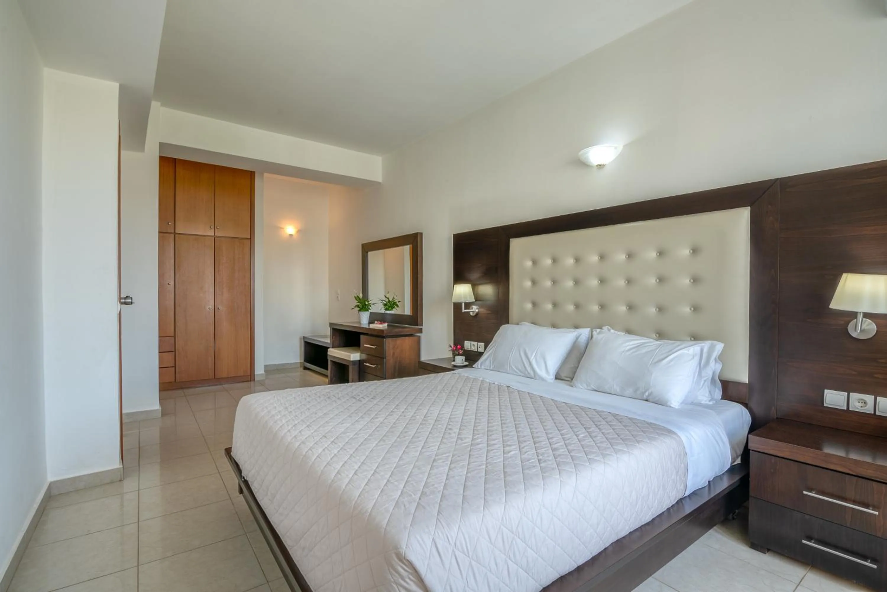 Bed in Castro Beach Hotel