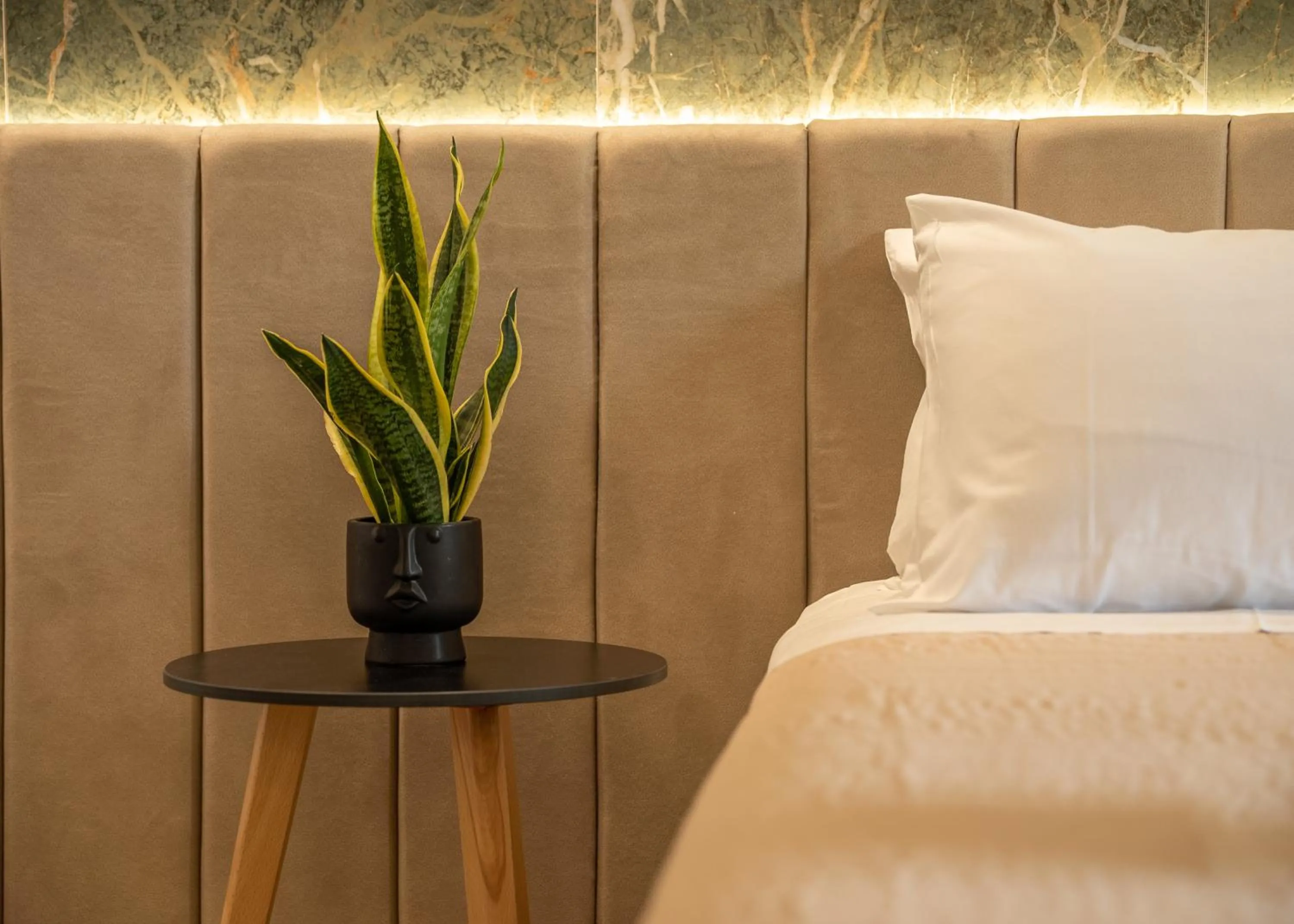 Bed in Castro Beach Hotel