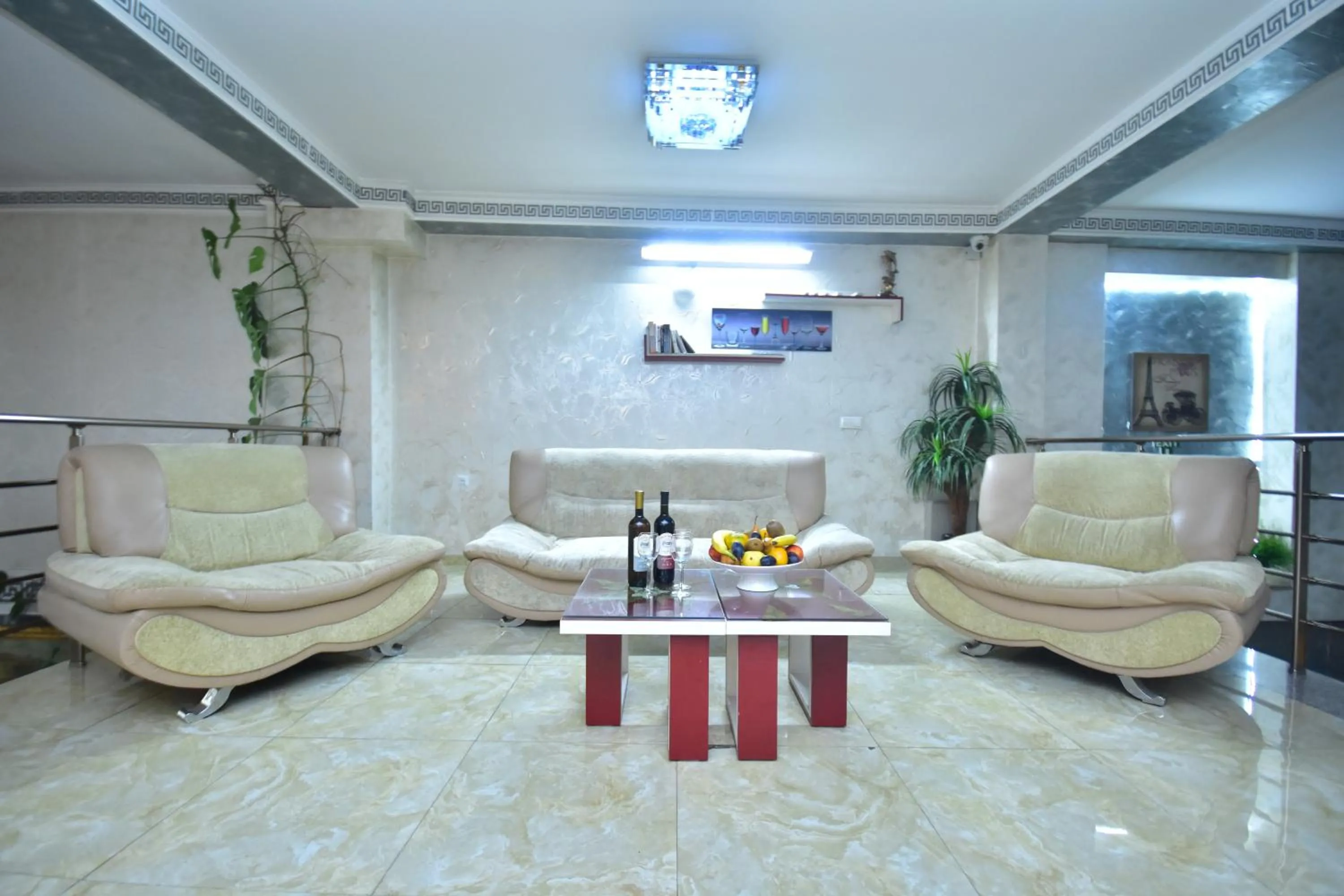 Seating area in Hotel Chao