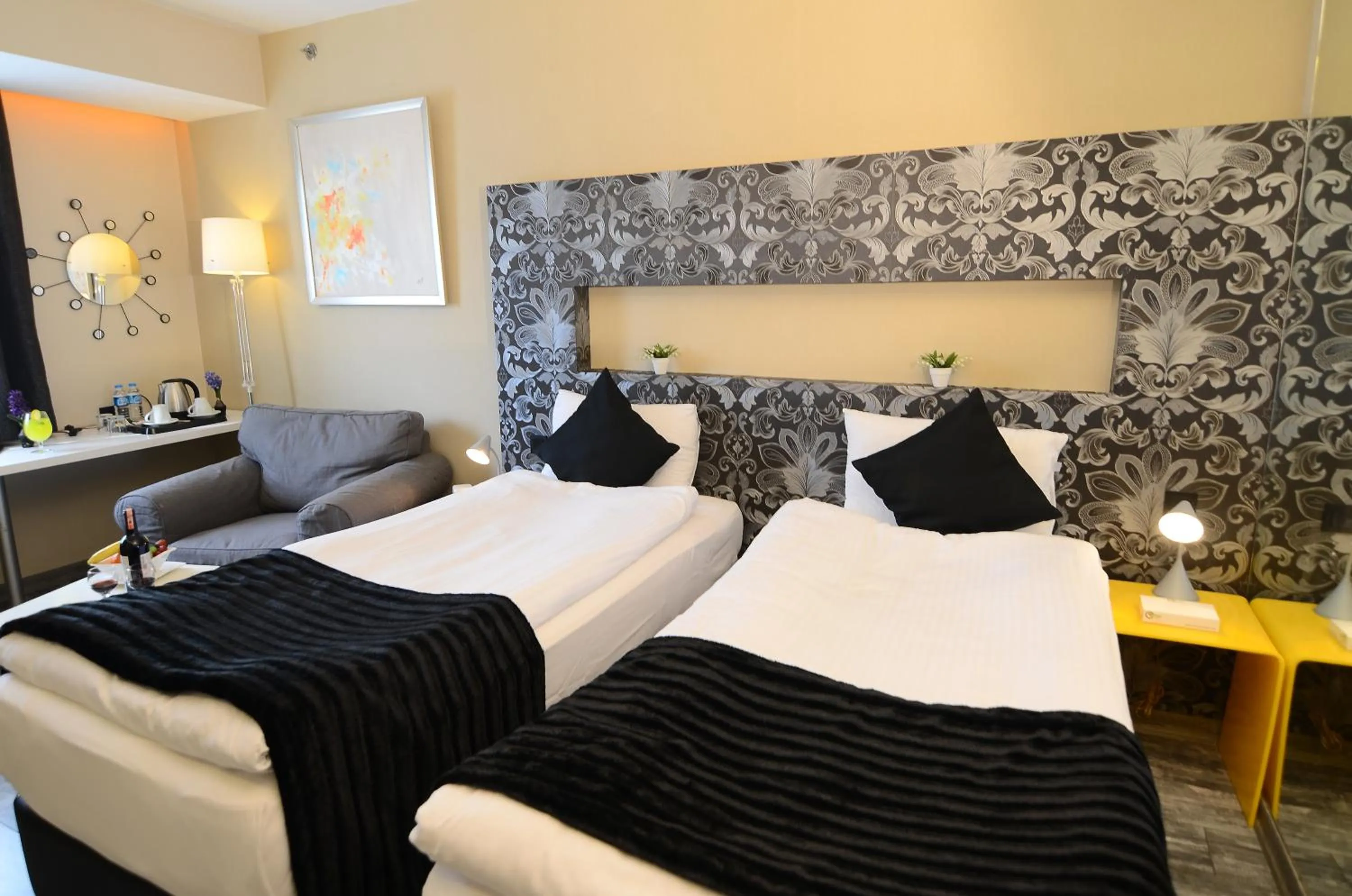 Bed in Tempo Hotel Caglayan