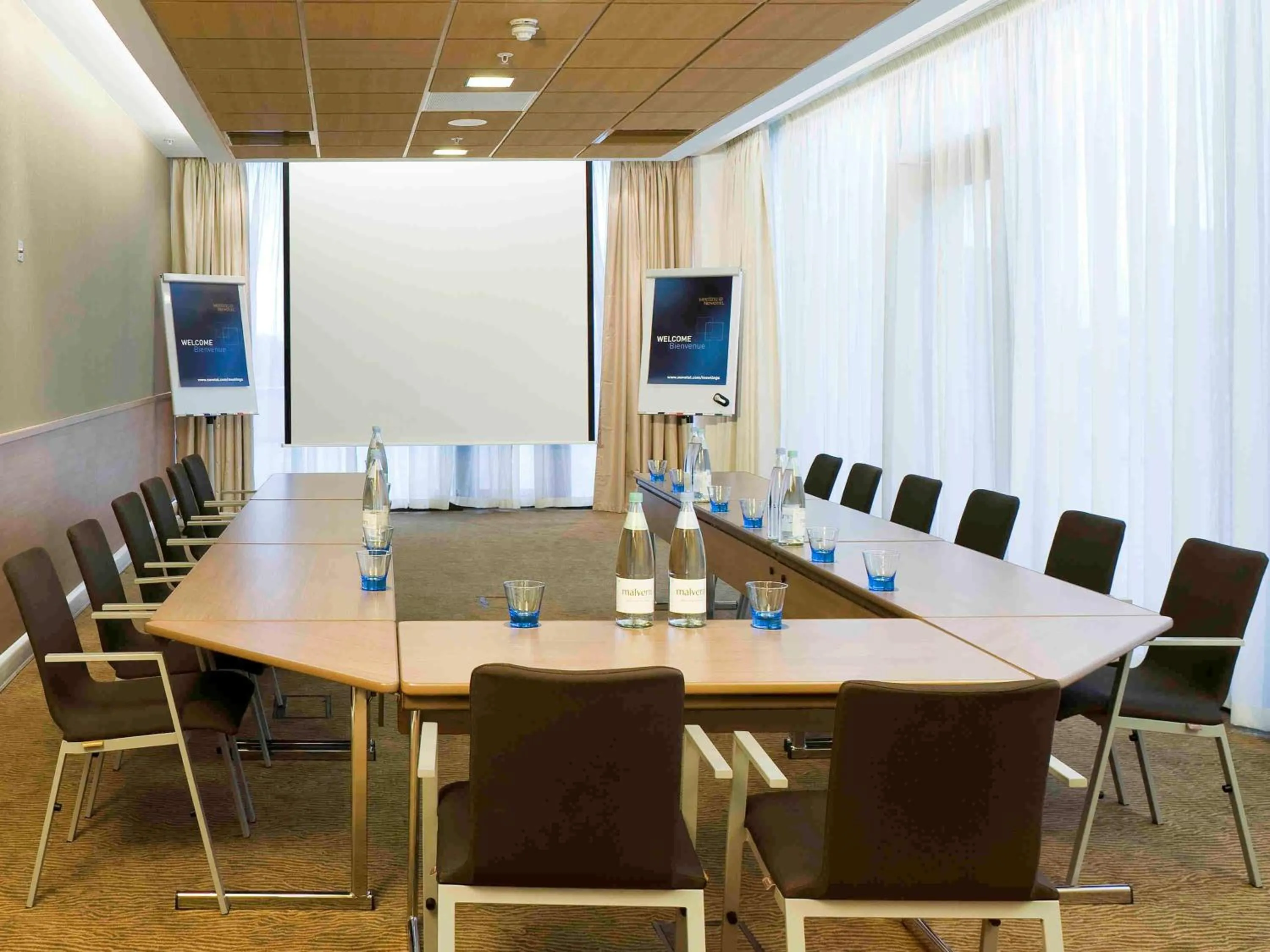 On site in Novotel London Paddington