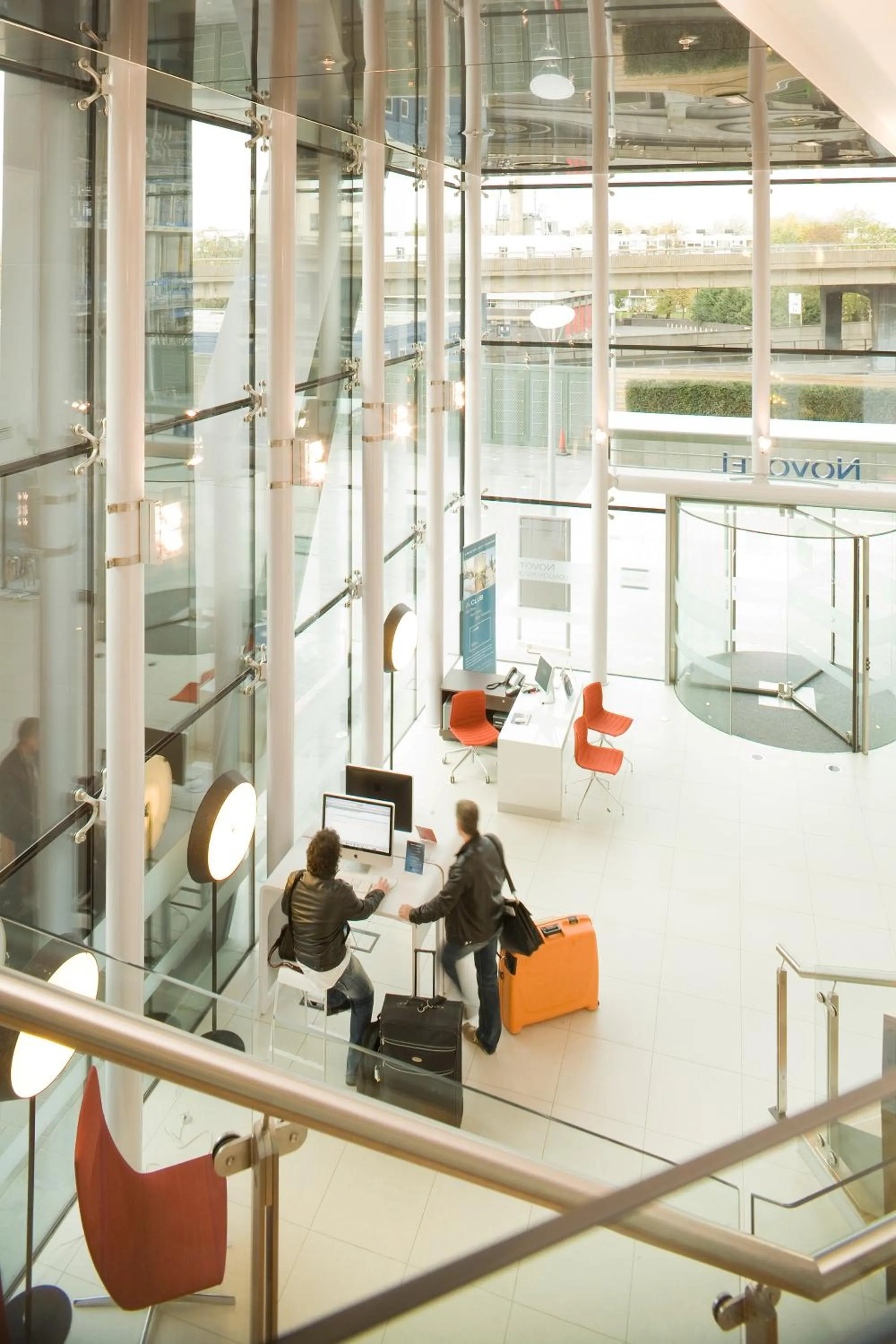 People in Novotel London Paddington