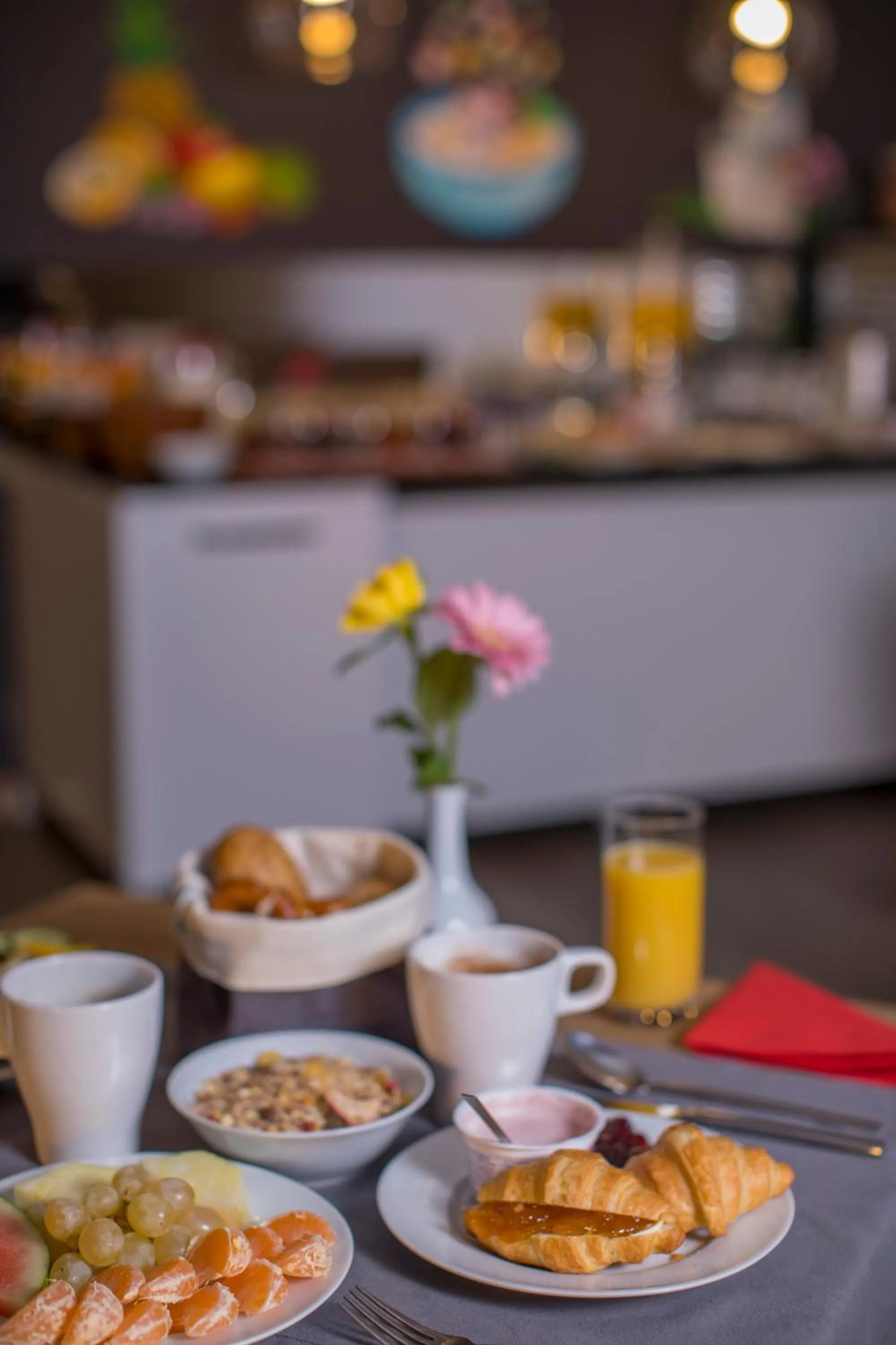Buffet breakfast in Hotel Hausen Obertshausen Frankfurt