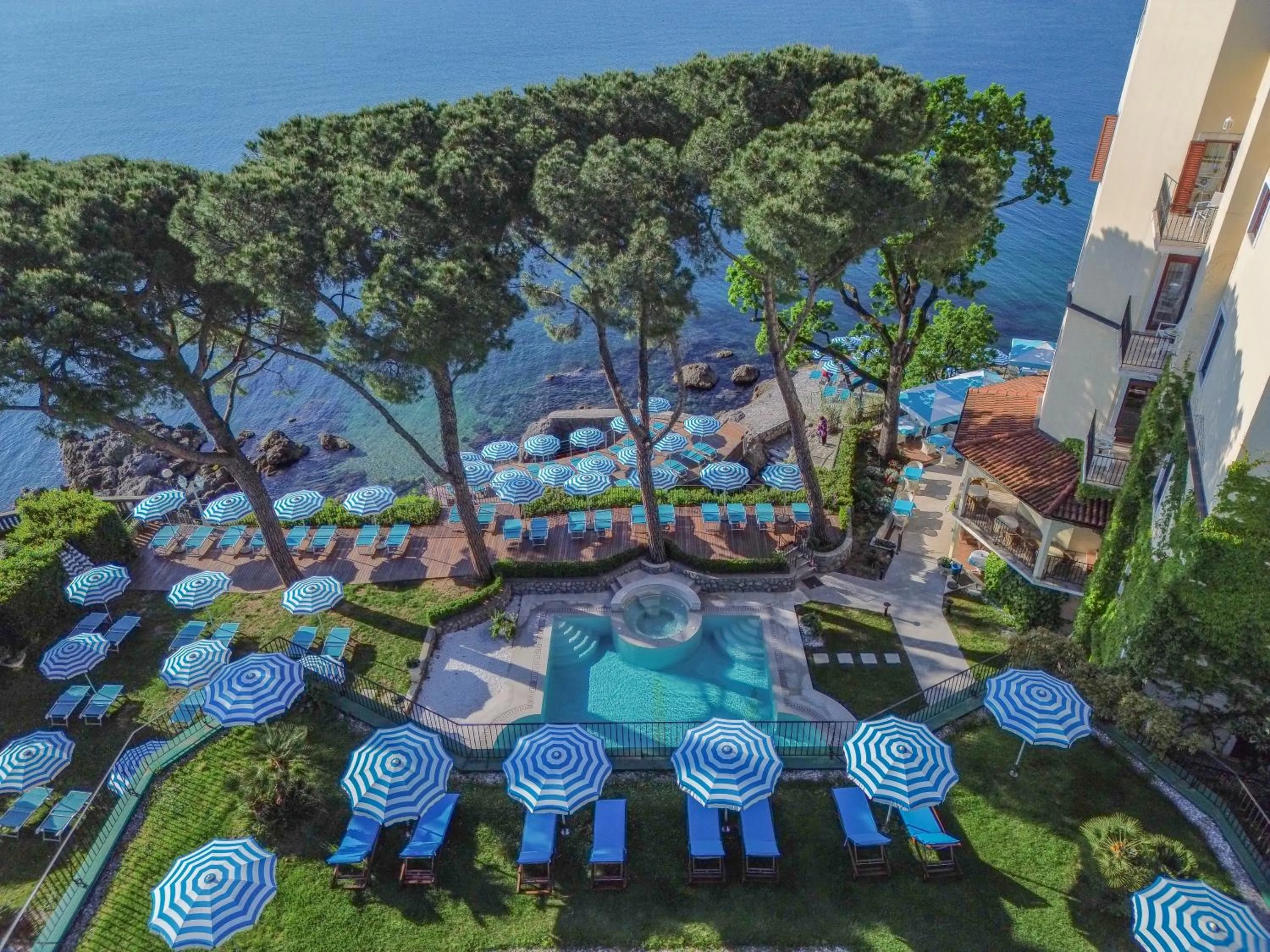 Bird's eye view in Hotel Miramar