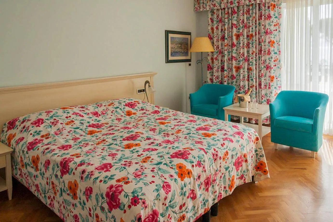 Bed in Hotel Miramar