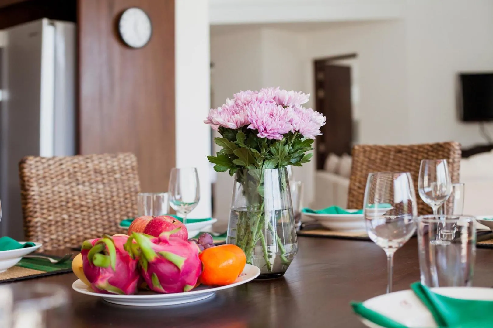 Kitchen or kitchenette in Amatapura Villa 26