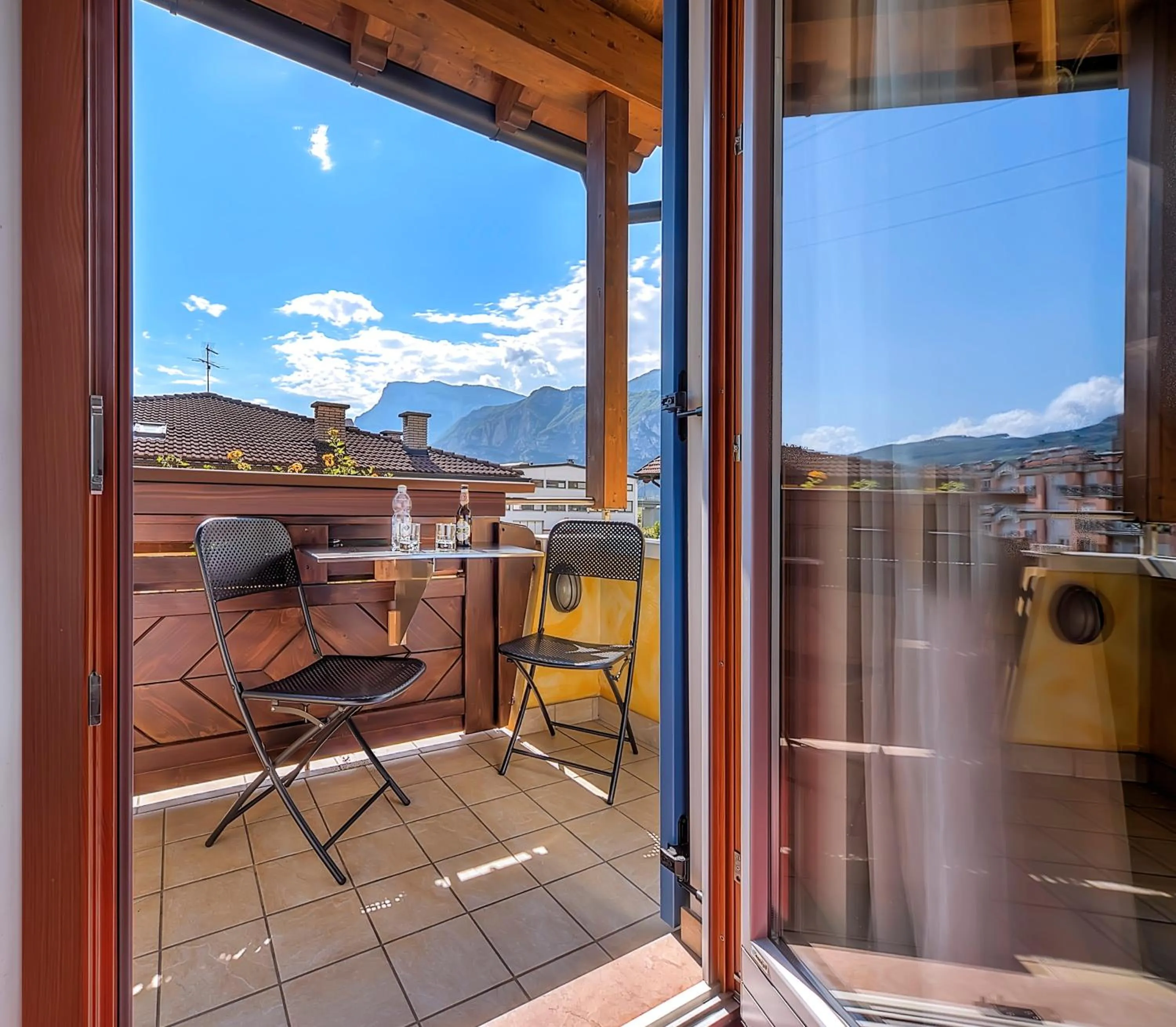 Balcony/Terrace in Hotel Garni La Vigna - Adult Friendly