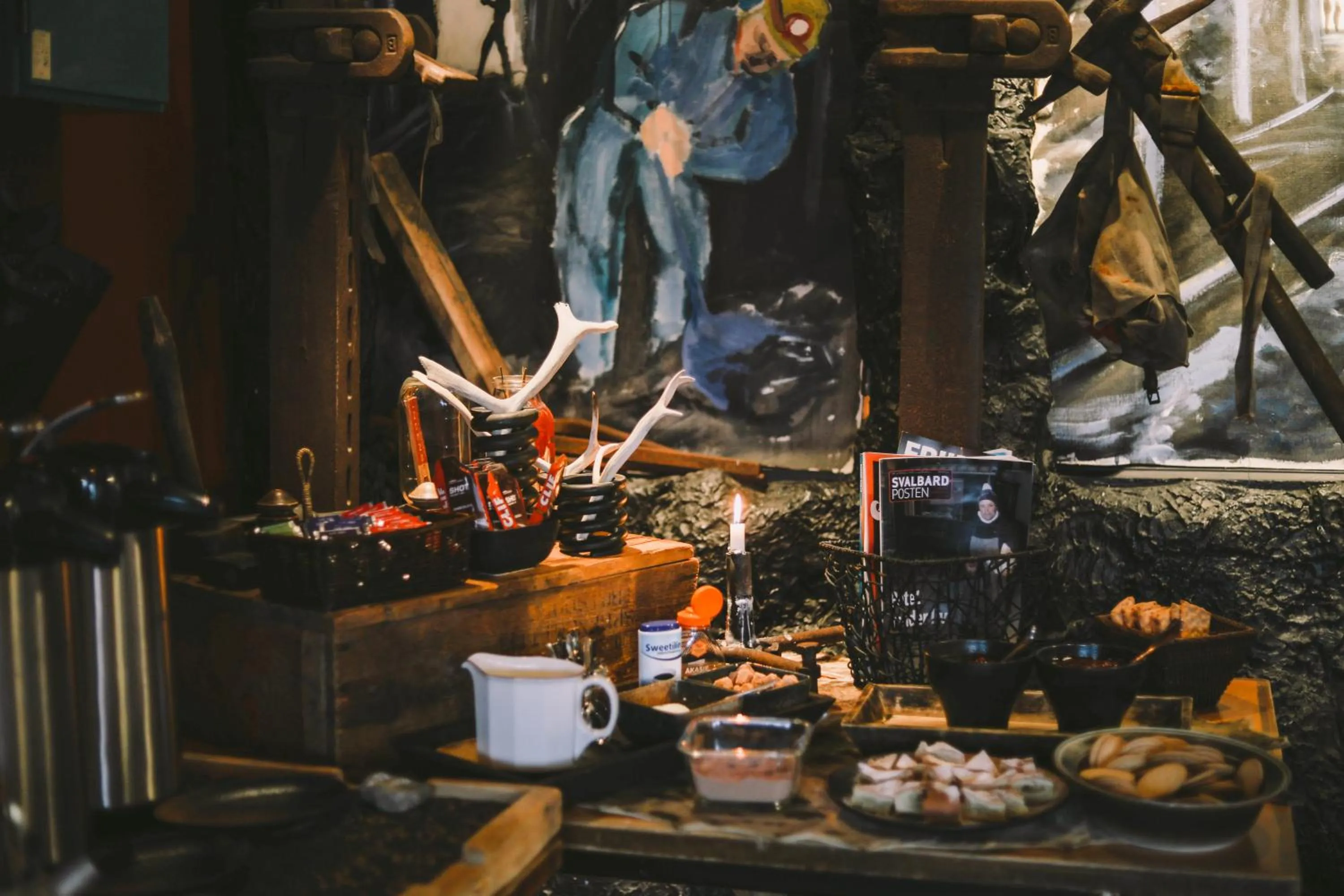 Buffet breakfast in Mary-Ann's Polarrigg