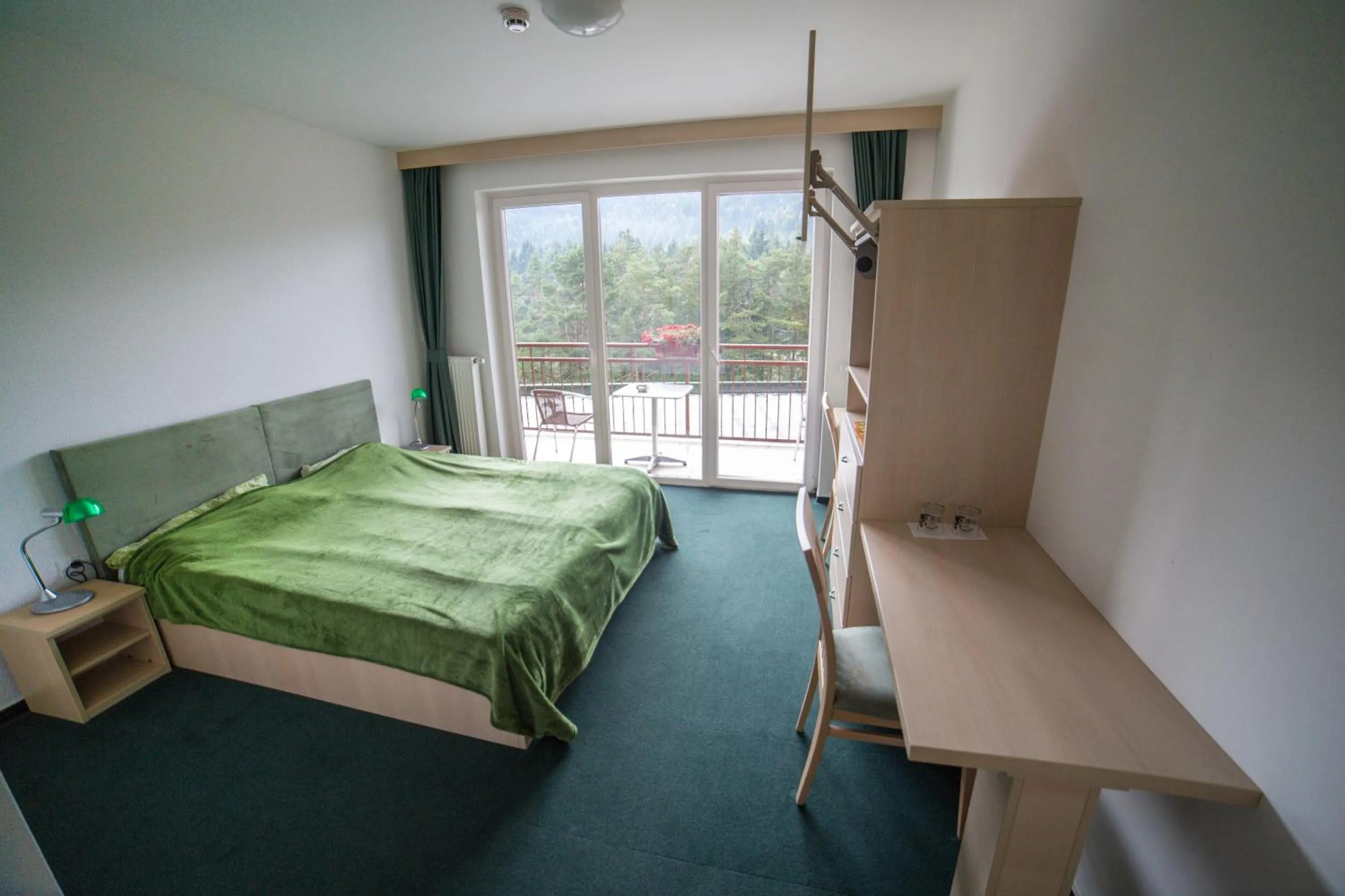 Bed in Hotel Rakitna