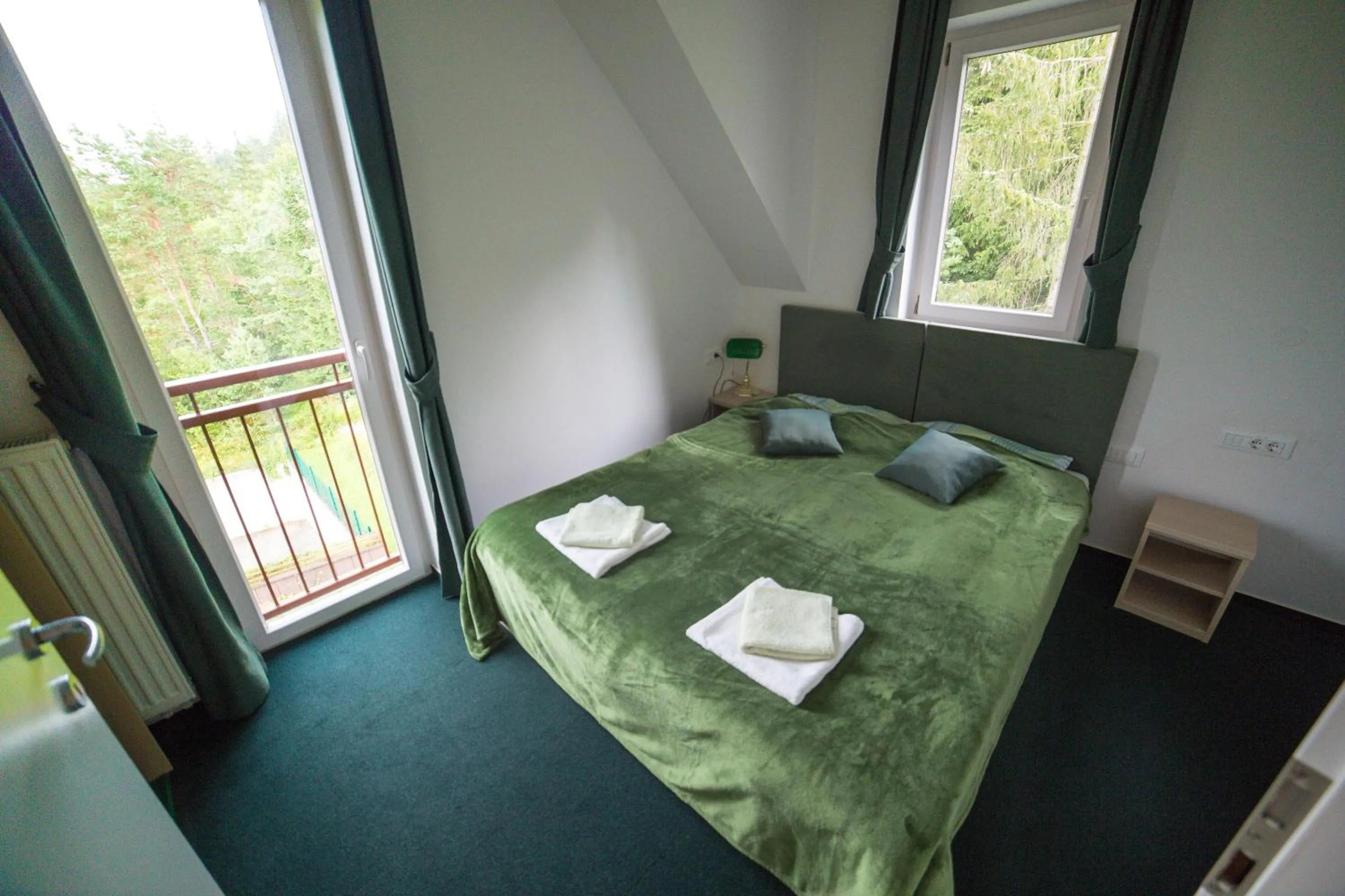 Bed in Hotel Rakitna