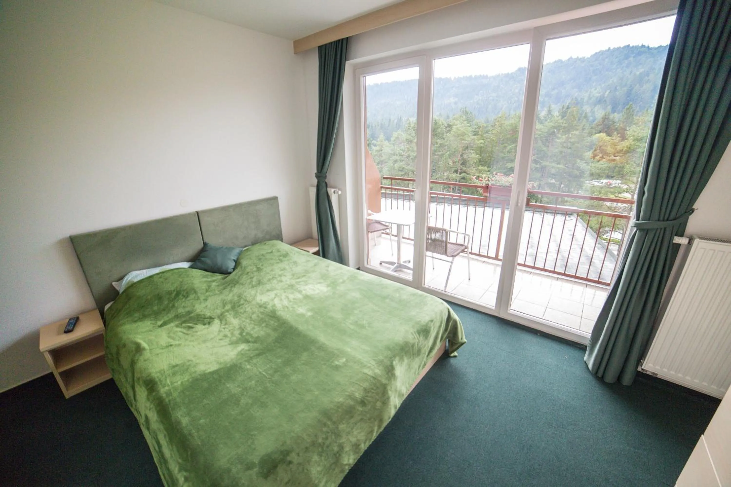 Bed in Hotel Rakitna