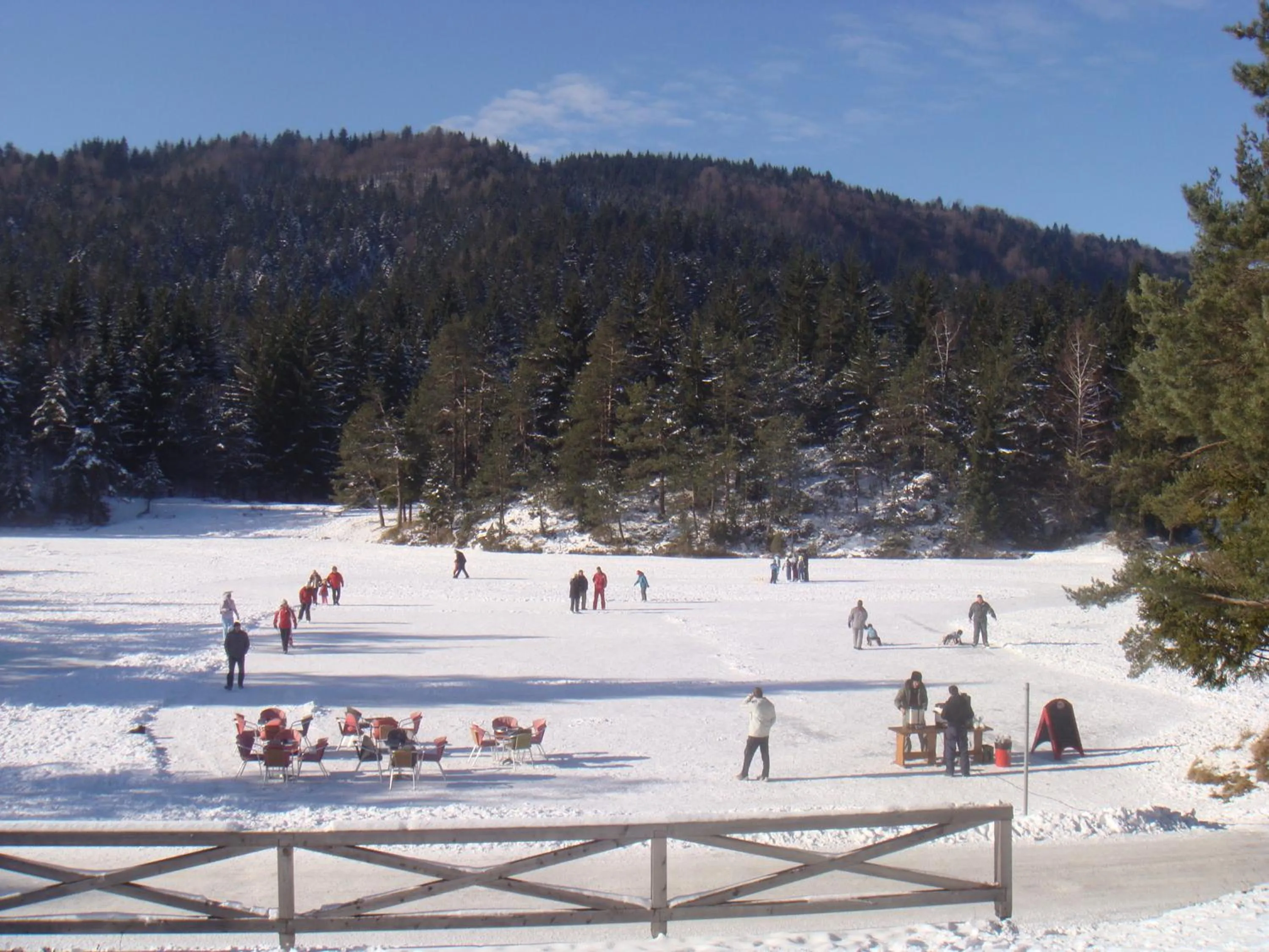 Winter in Hotel Rakitna