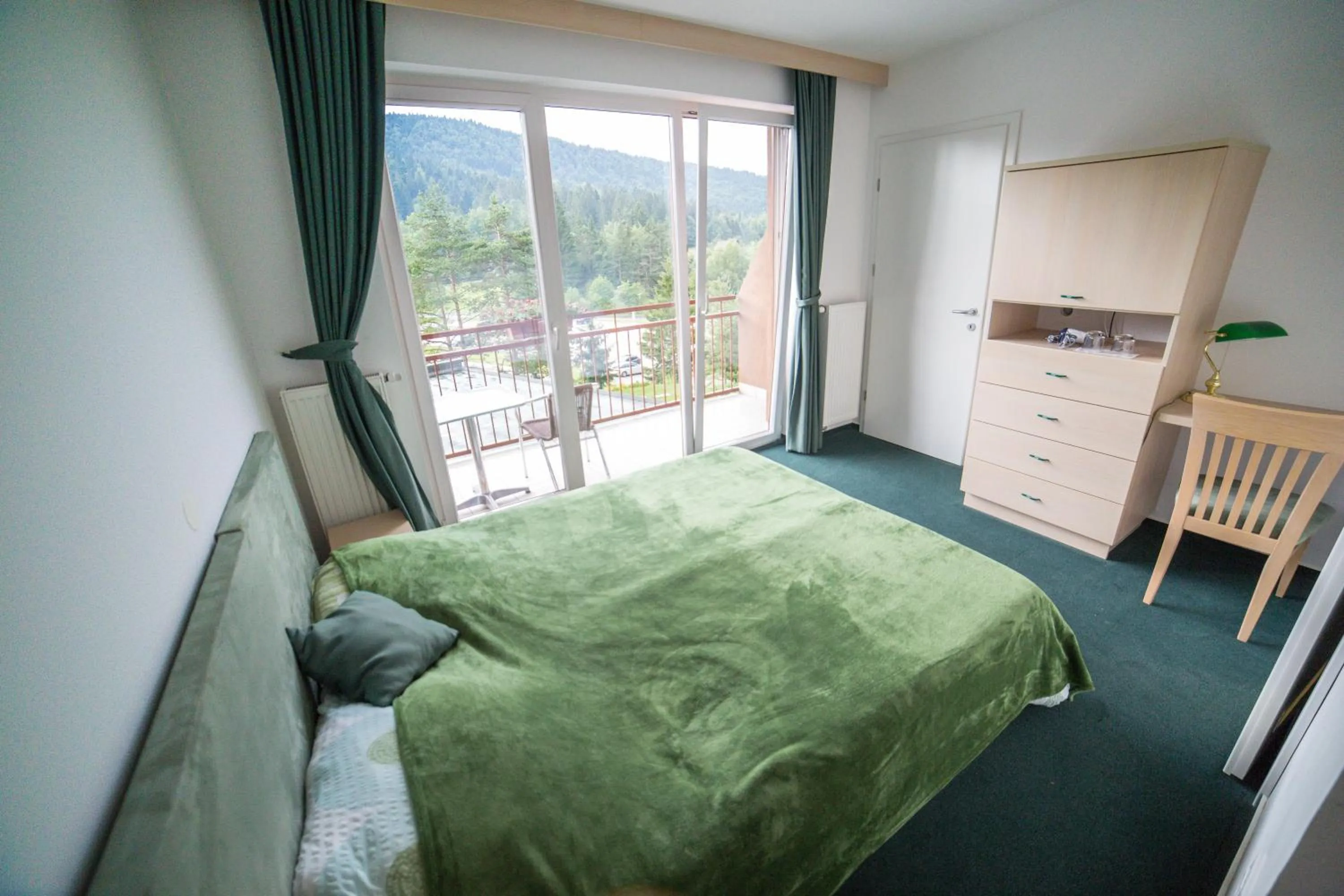 Bed in Hotel Rakitna