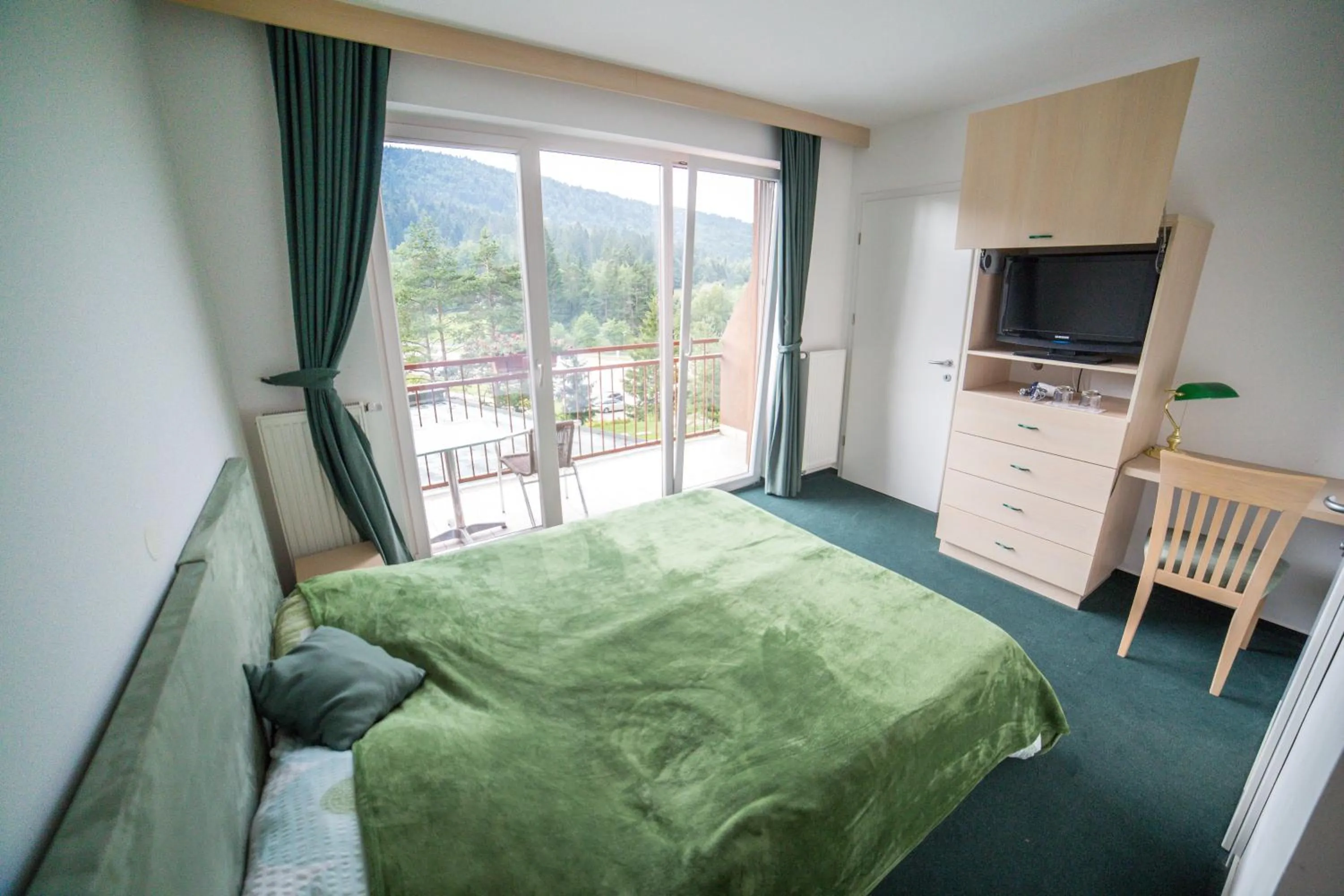 Bed in Hotel Rakitna