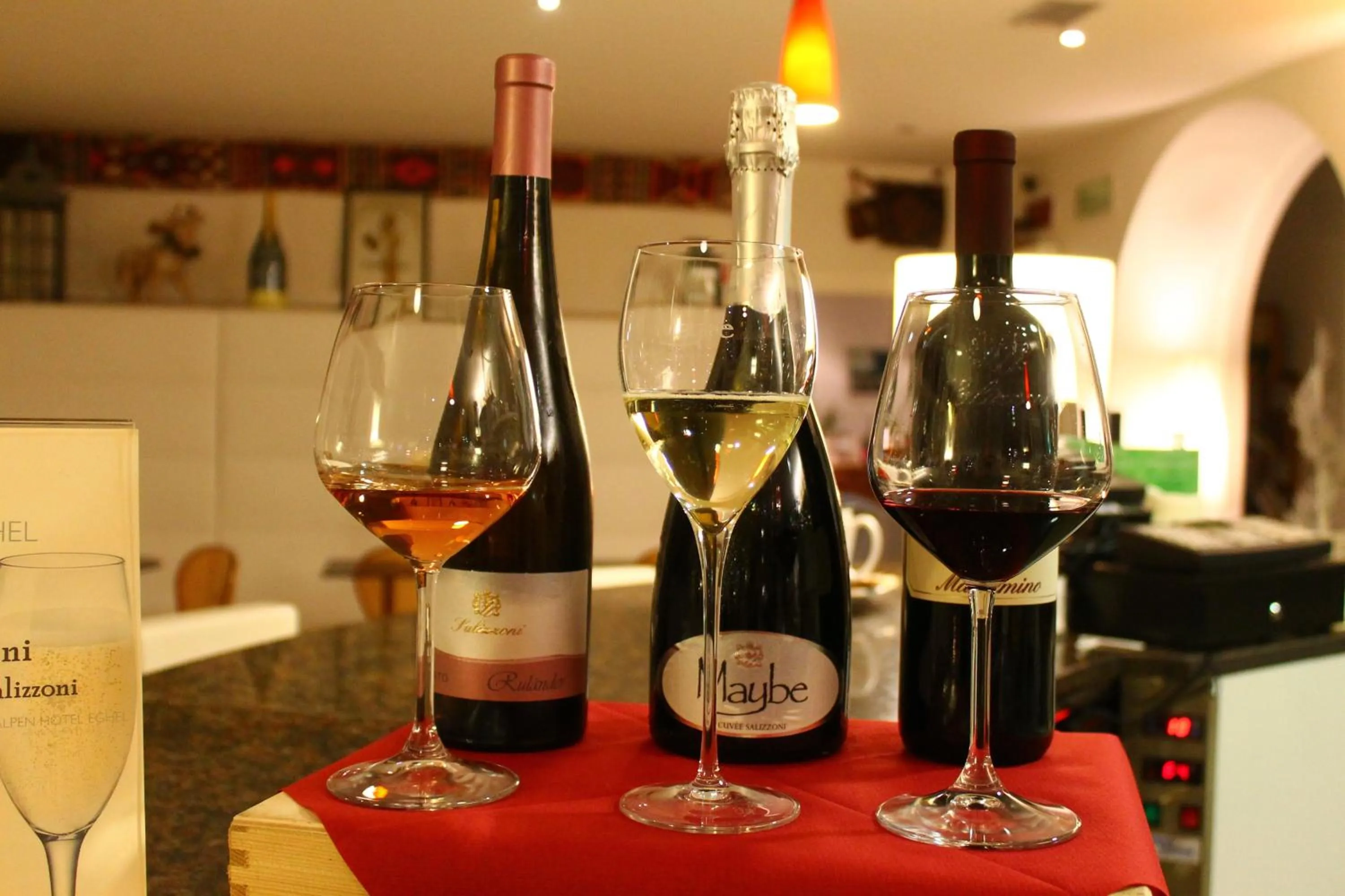 Drinks in Alpen Hotel Eghel