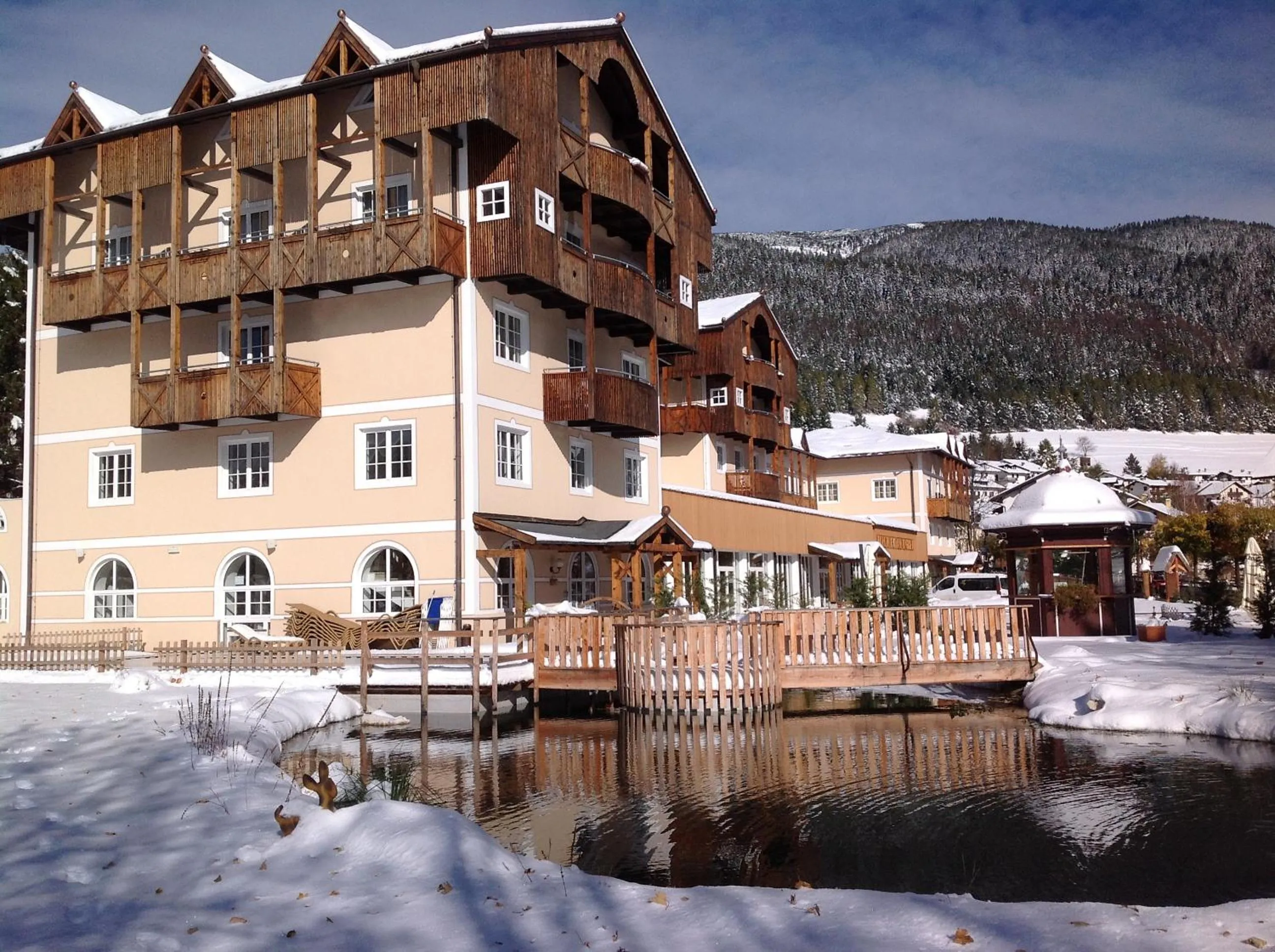 Property building in Alpen Hotel Eghel