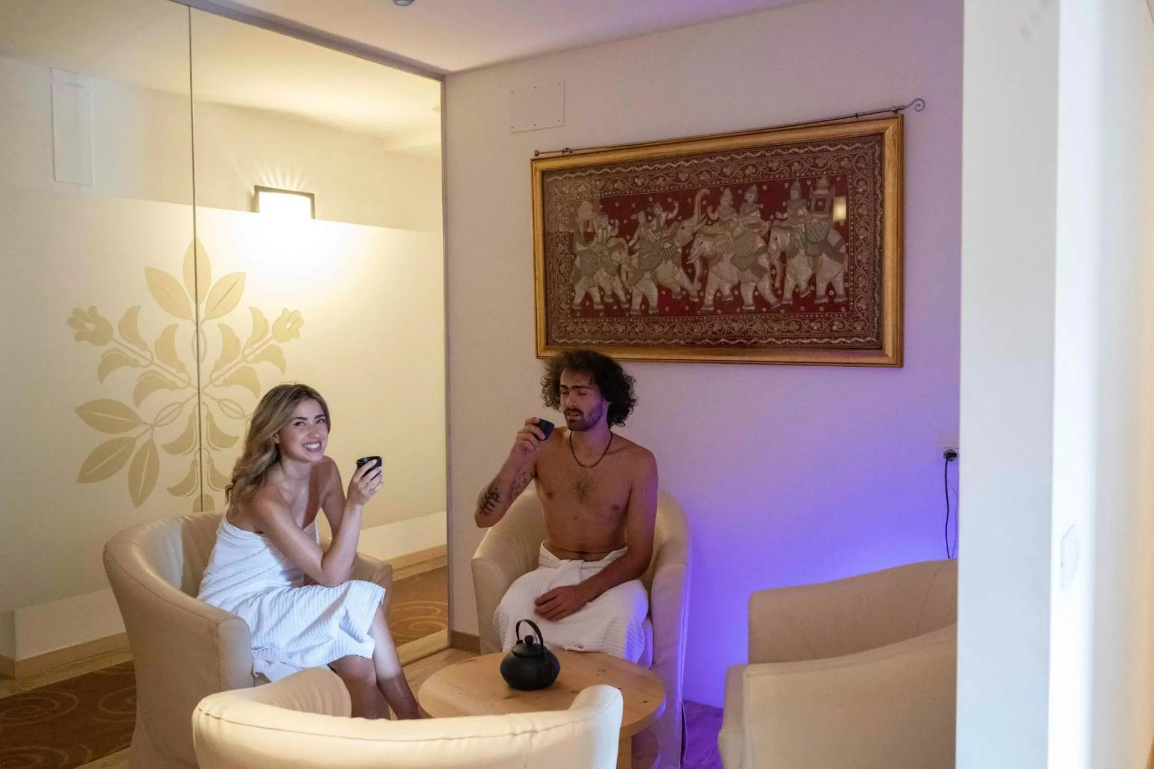 Spa and wellness centre/facilities in Alpen Hotel Eghel & SPA