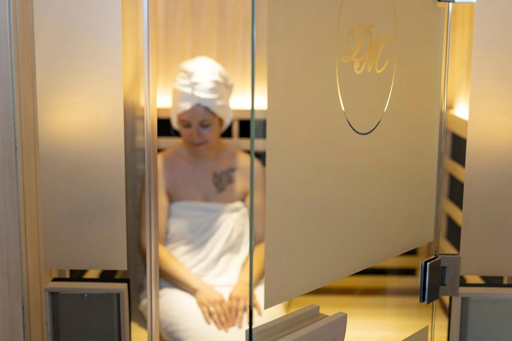 Sauna in Duchessa Margherita Chateaux & Hotels