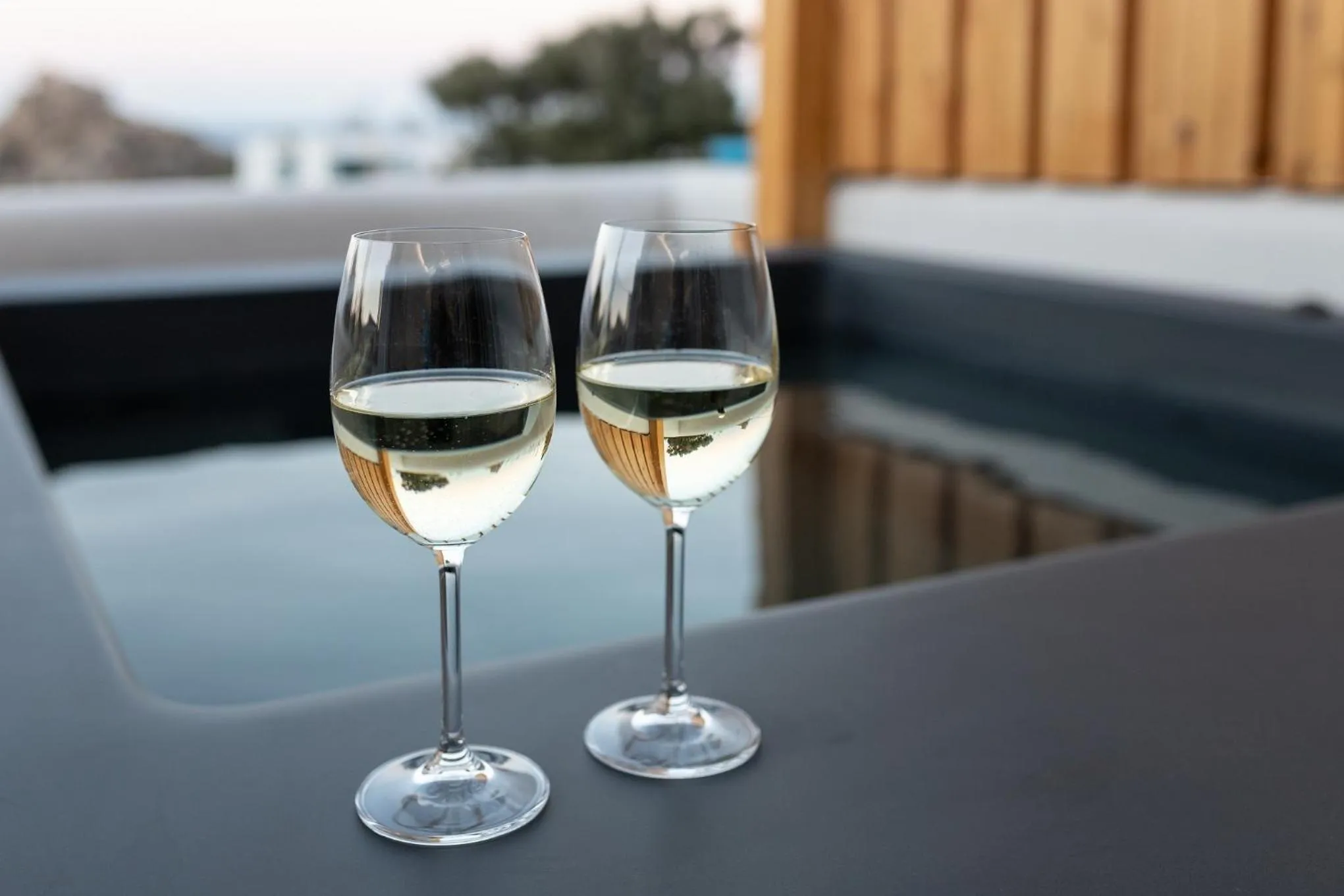 Hot Tub in Aegean Gem