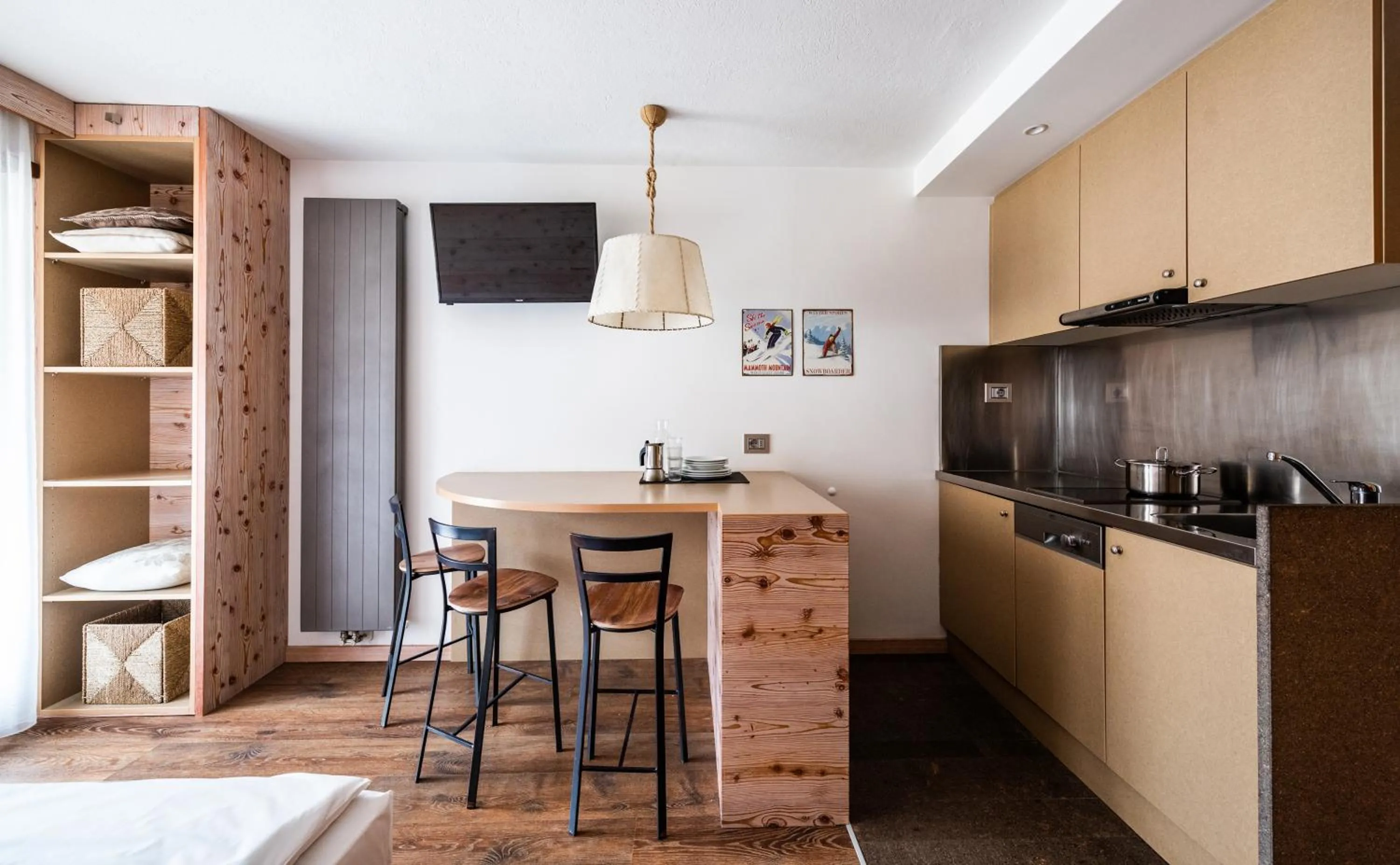 Kitchen or kitchenette in Residence Antares