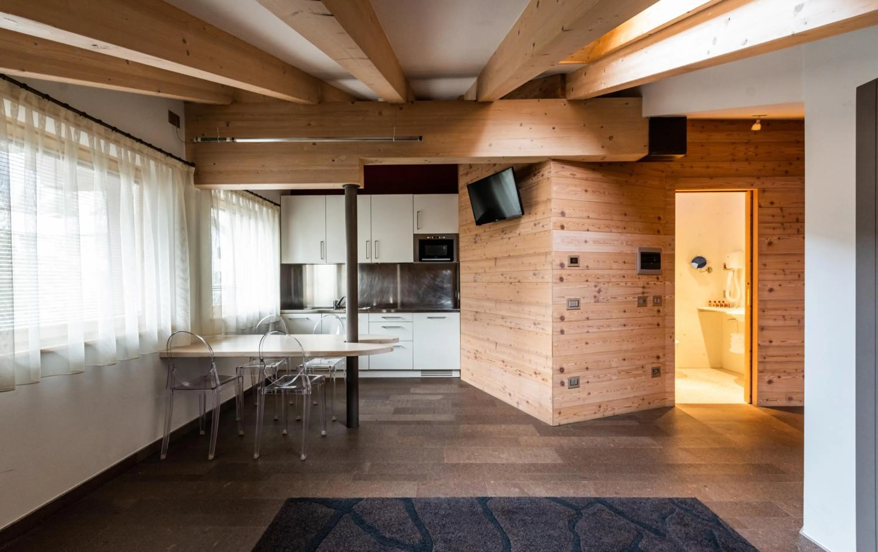 Kitchen or kitchenette in Residence Antares