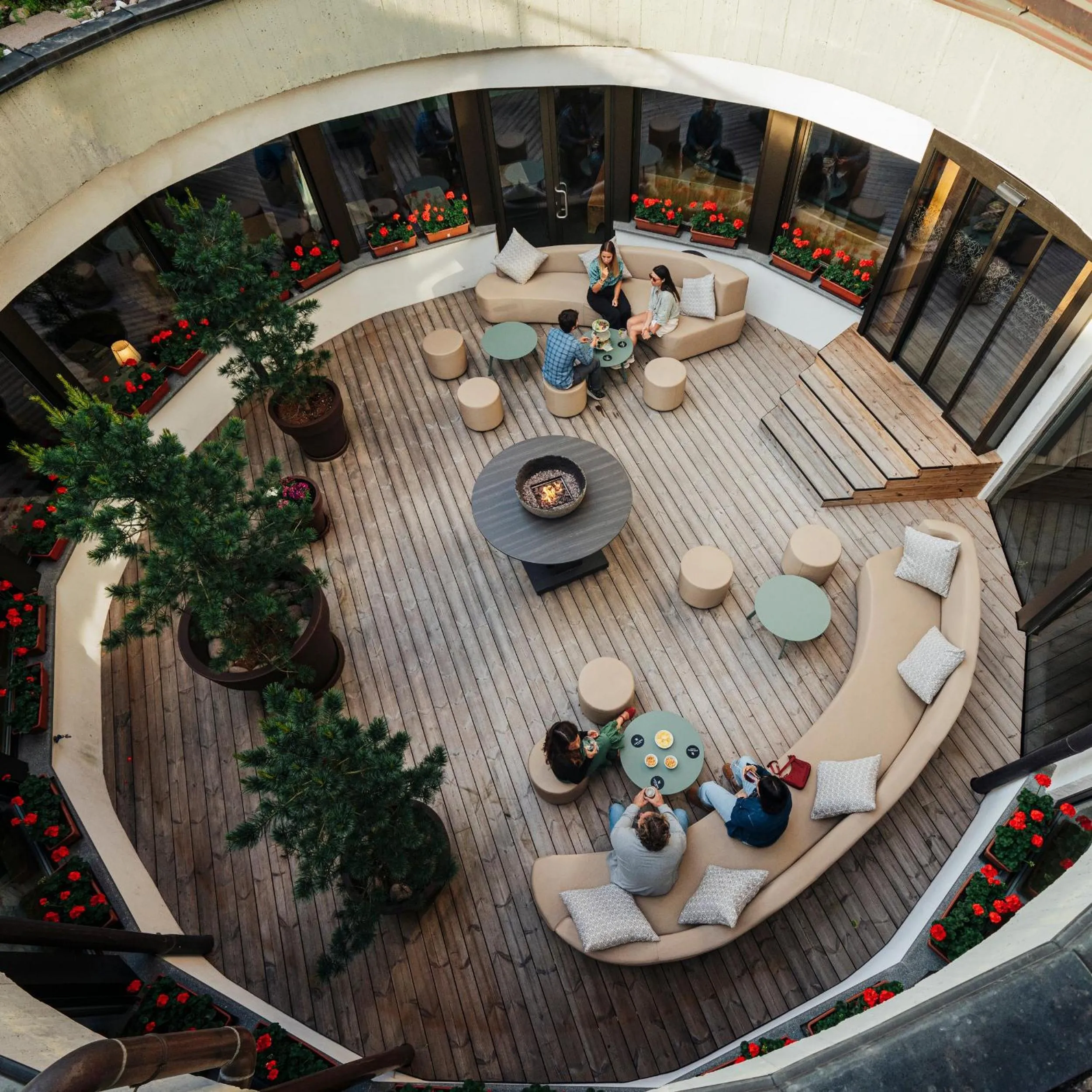 Balcony/Terrace in Residence Antares