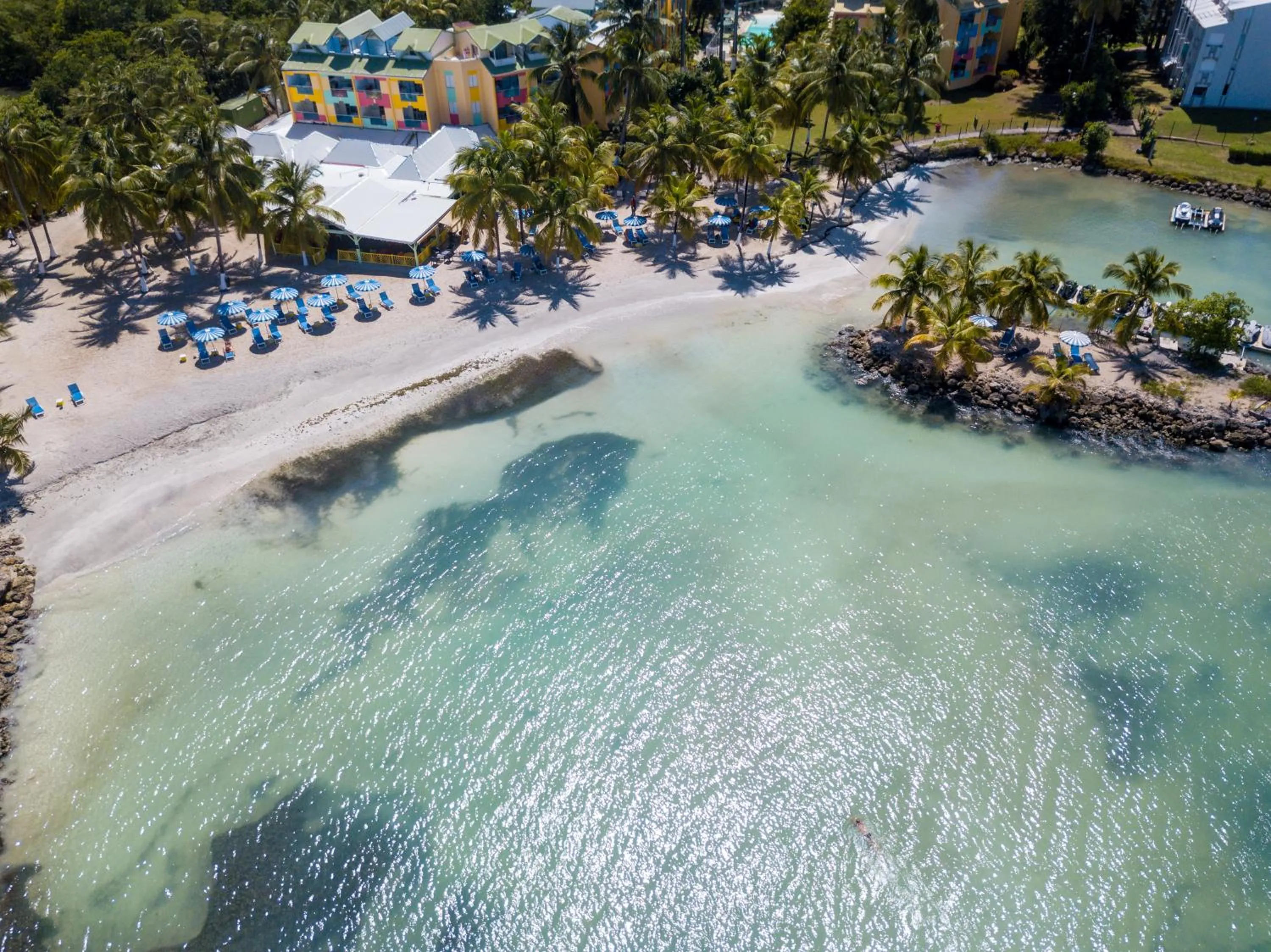 Bird's eye view in Canella Beach Hotel