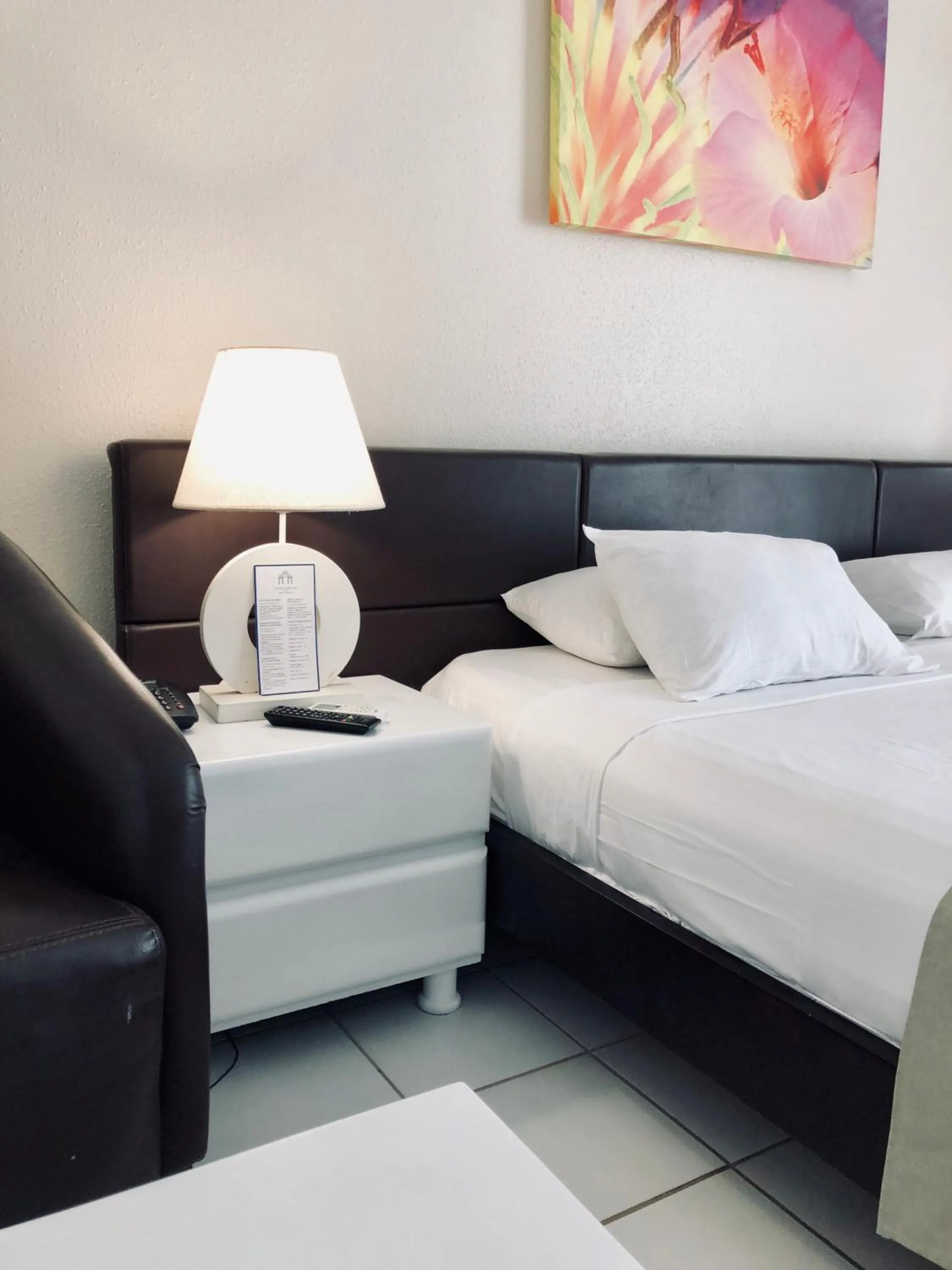 Bed in Canella Beach Hotel