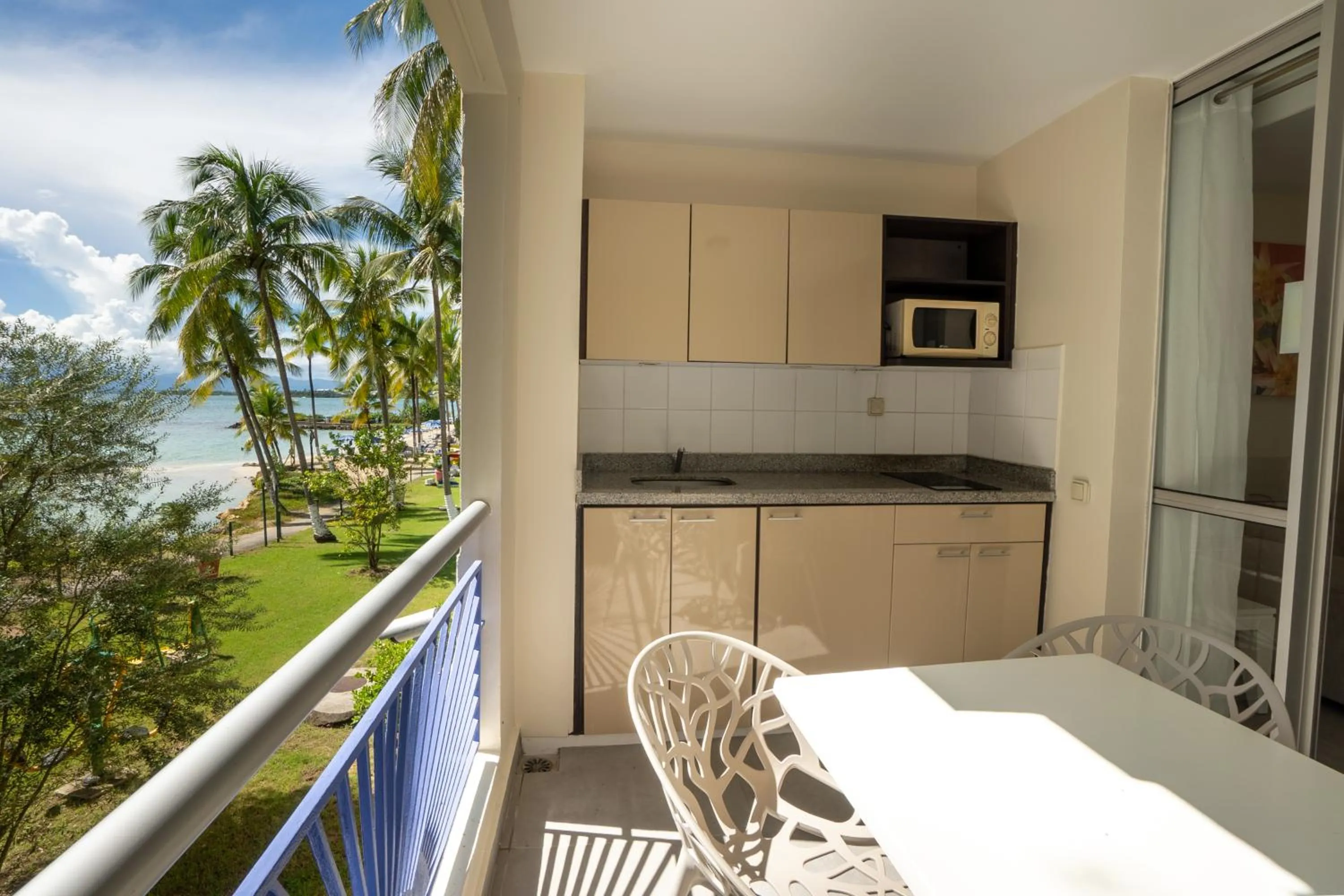 Patio in Canella Beach Hotel