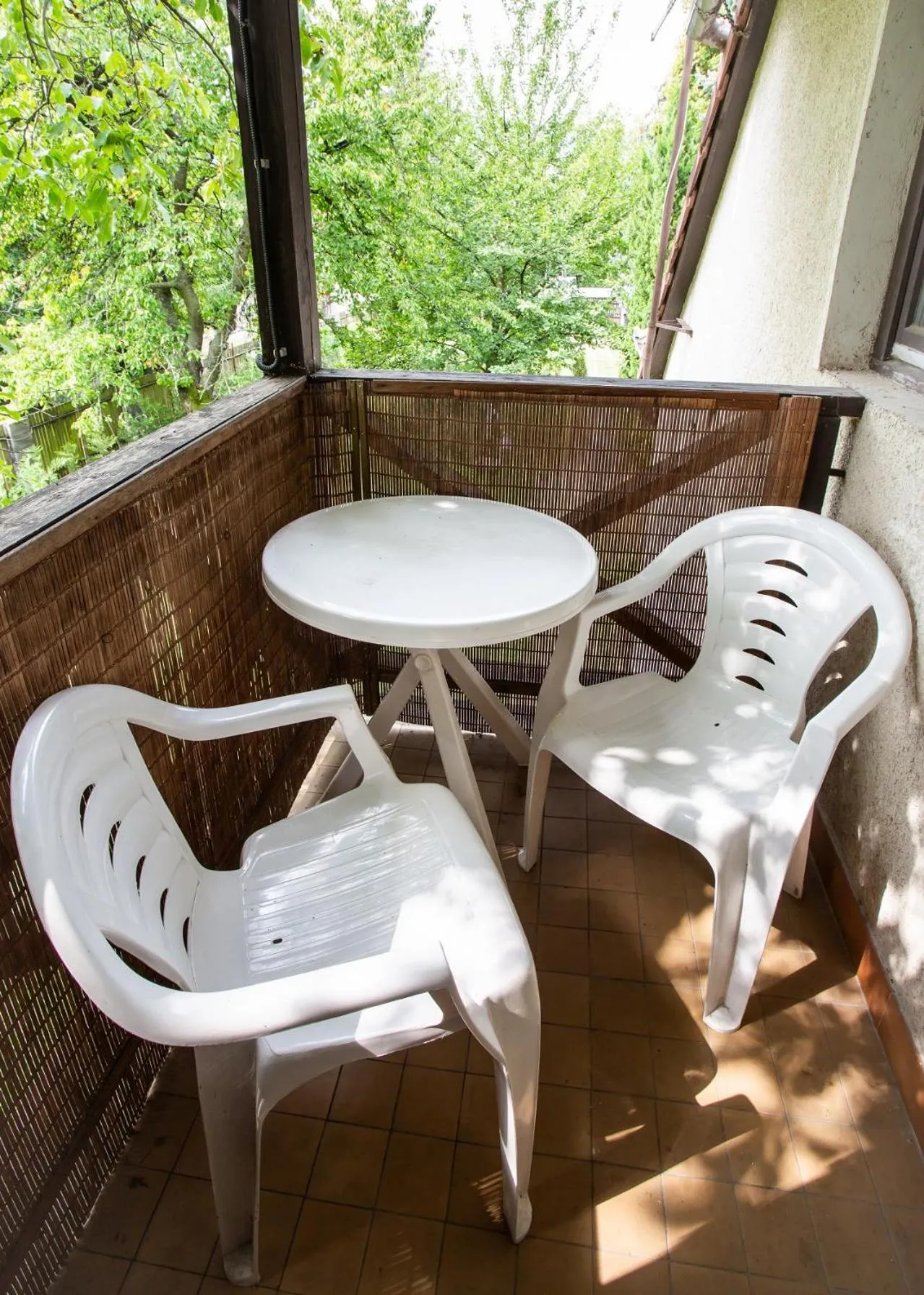 Balcony/Terrace in Visegrád Vendégház-Apartman
