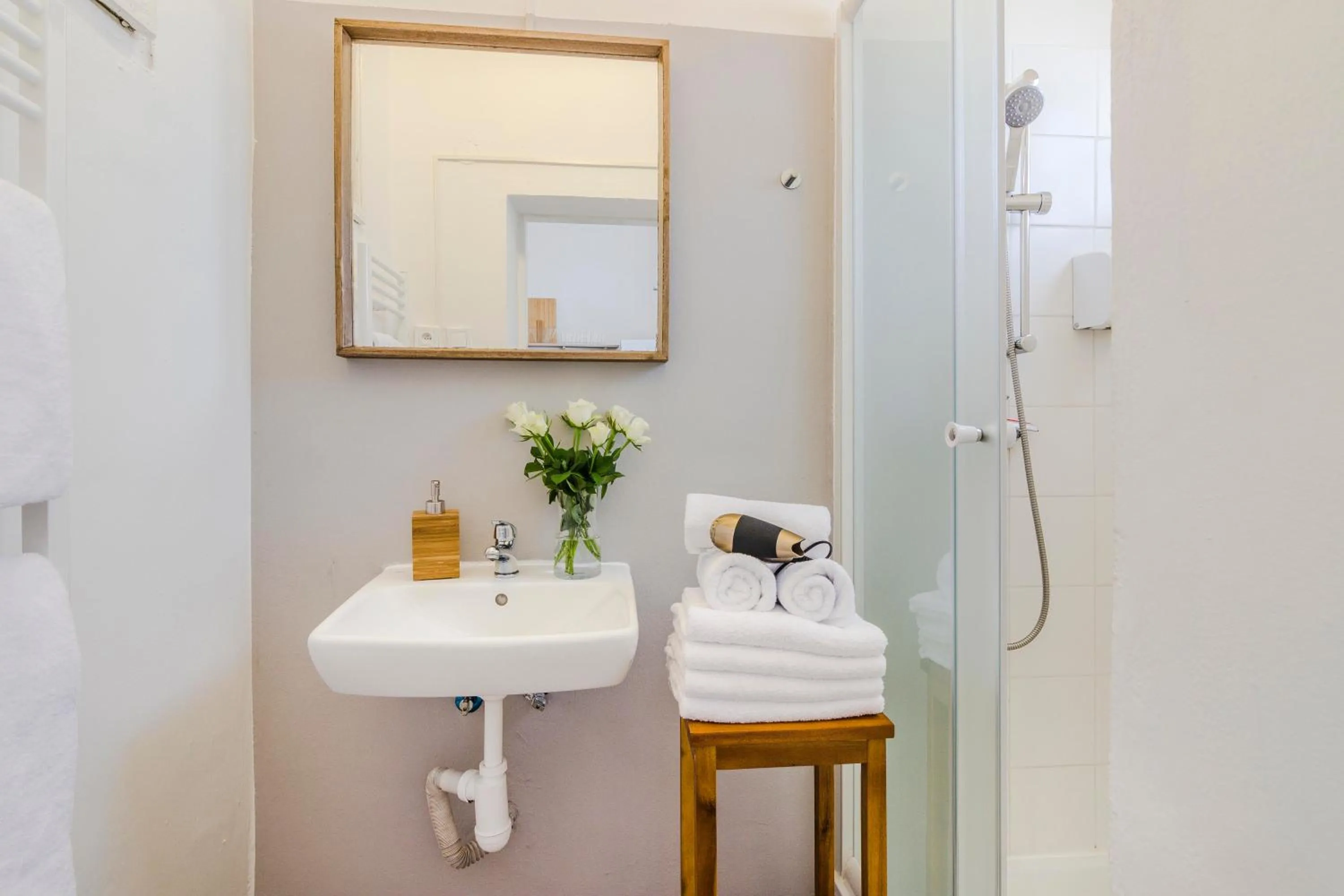 Bathroom in Historic Centre Prague Apartments by Michal&Friends