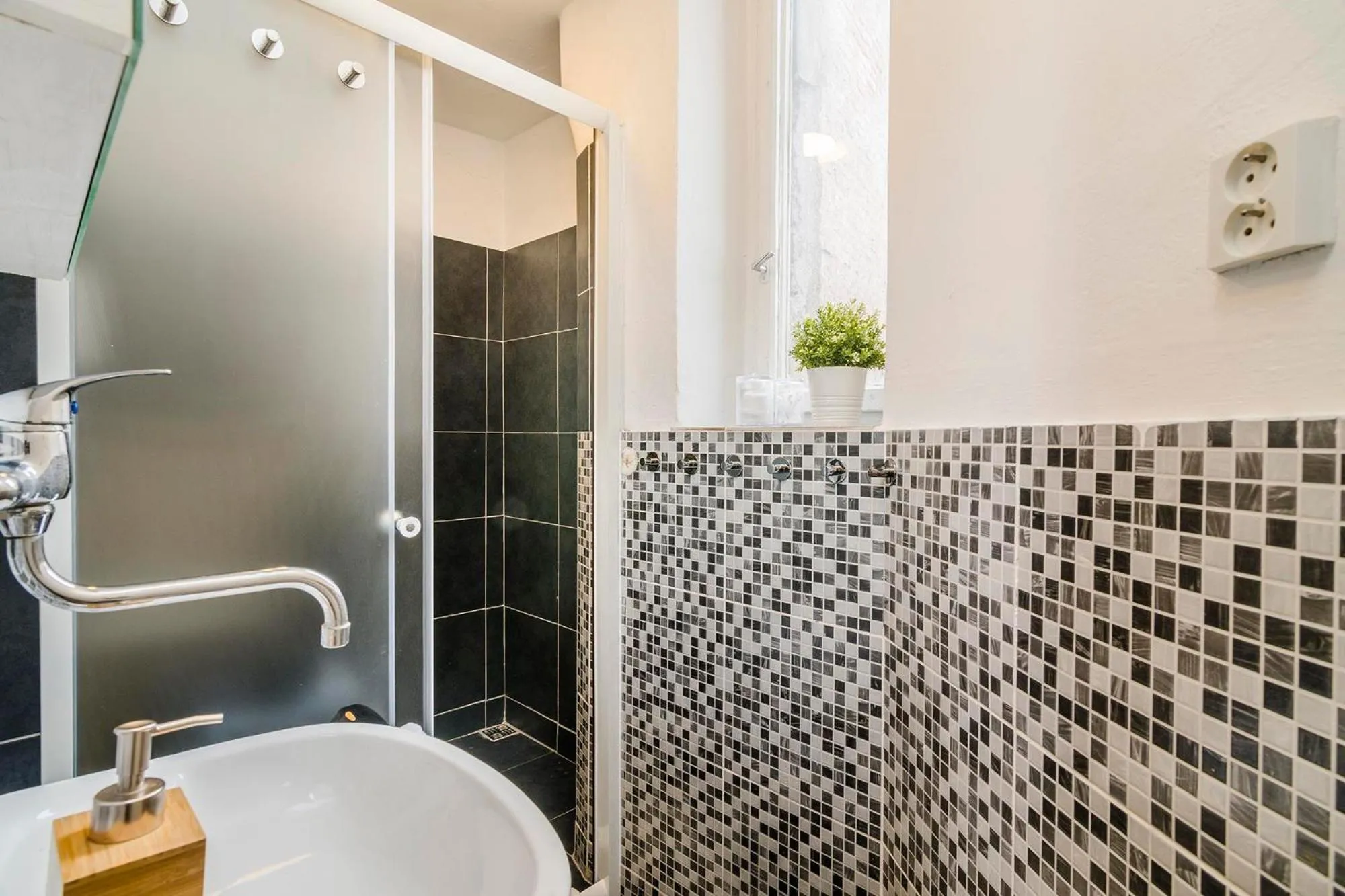 Bathroom in Historic Centre Prague Apartments by Michal&Friends