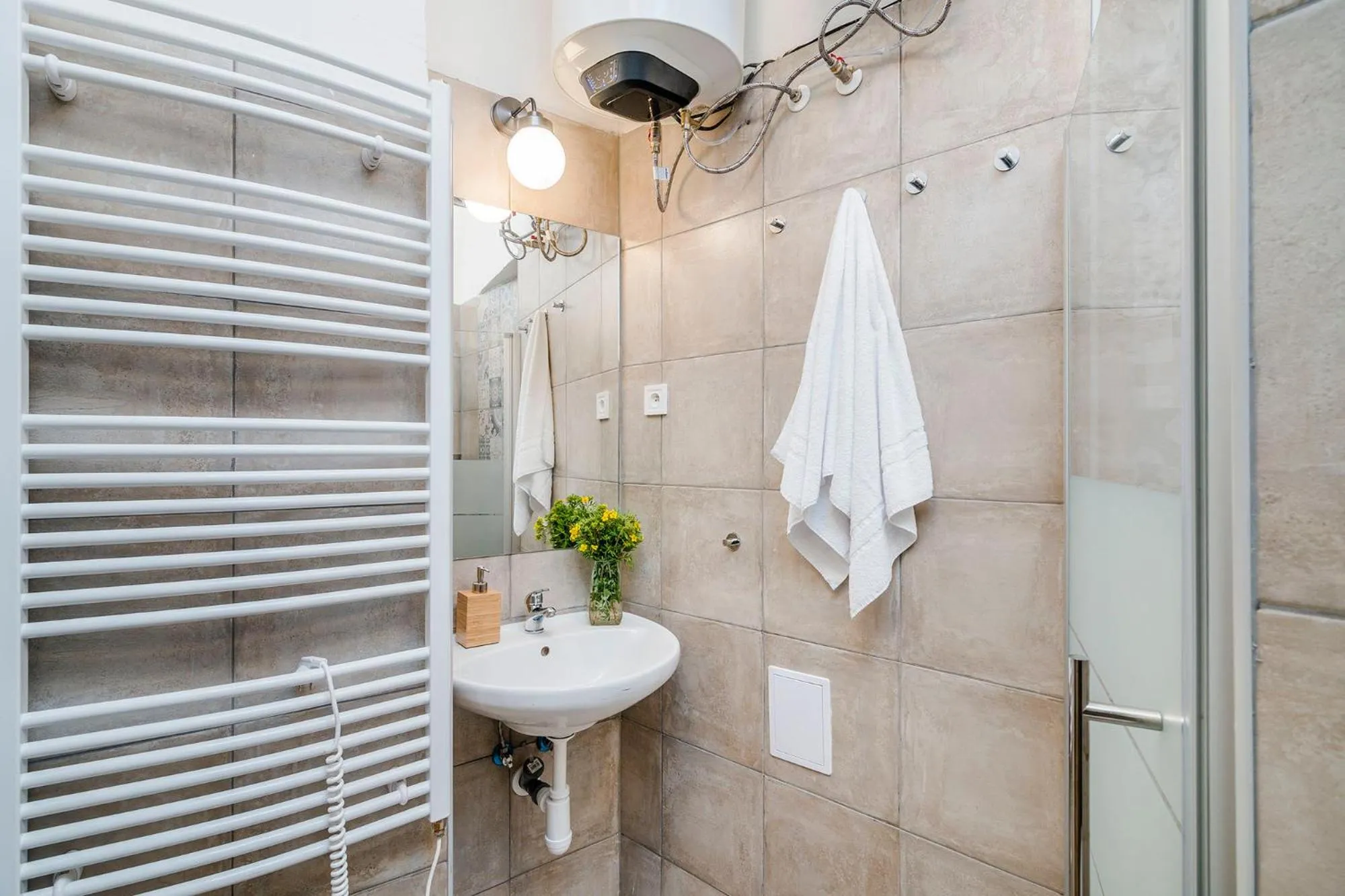 Bathroom in Historic Centre Prague Apartments by Michal&Friends