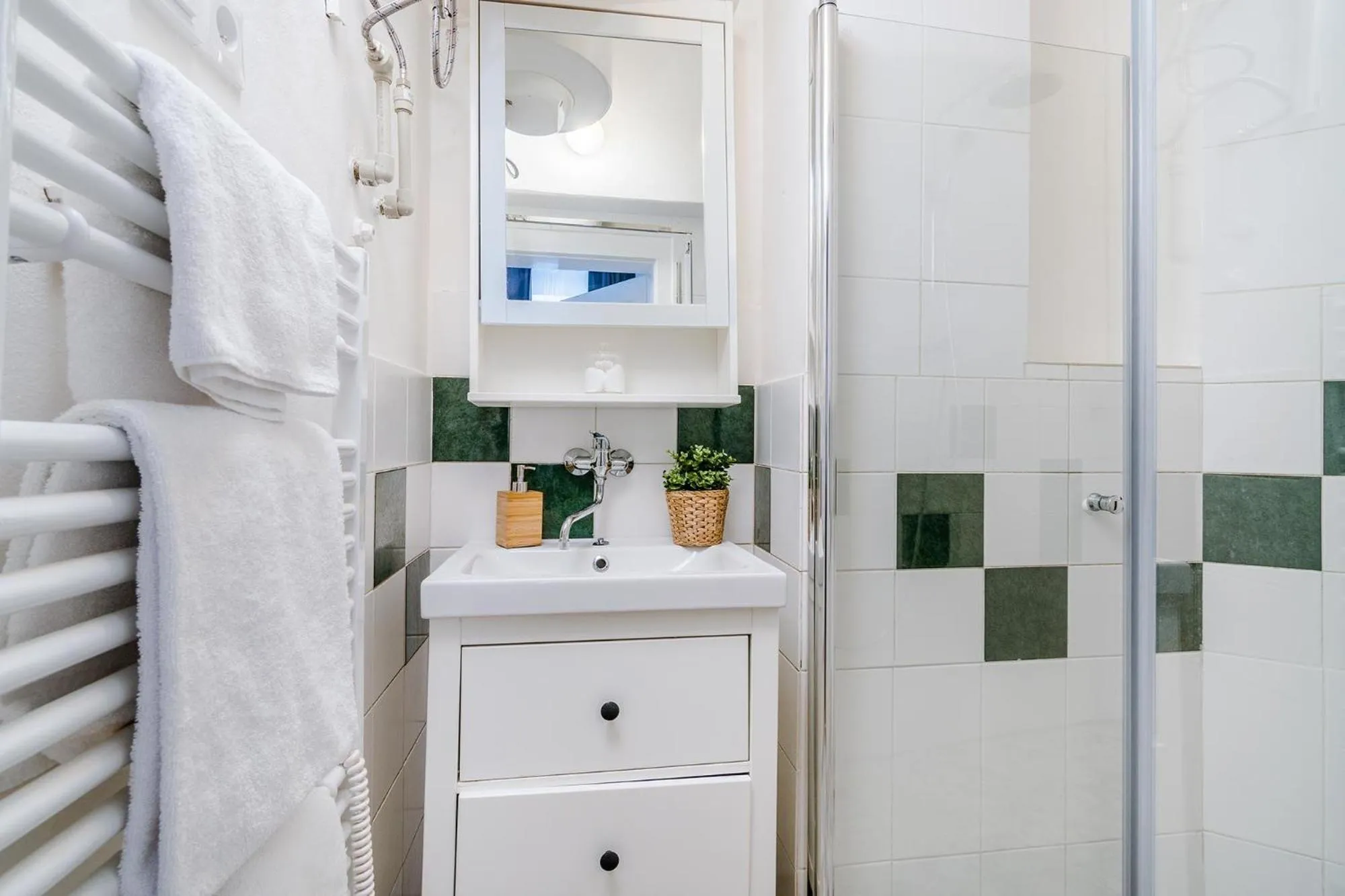 Bathroom in Historic Centre Prague Apartments by Michal&Friends