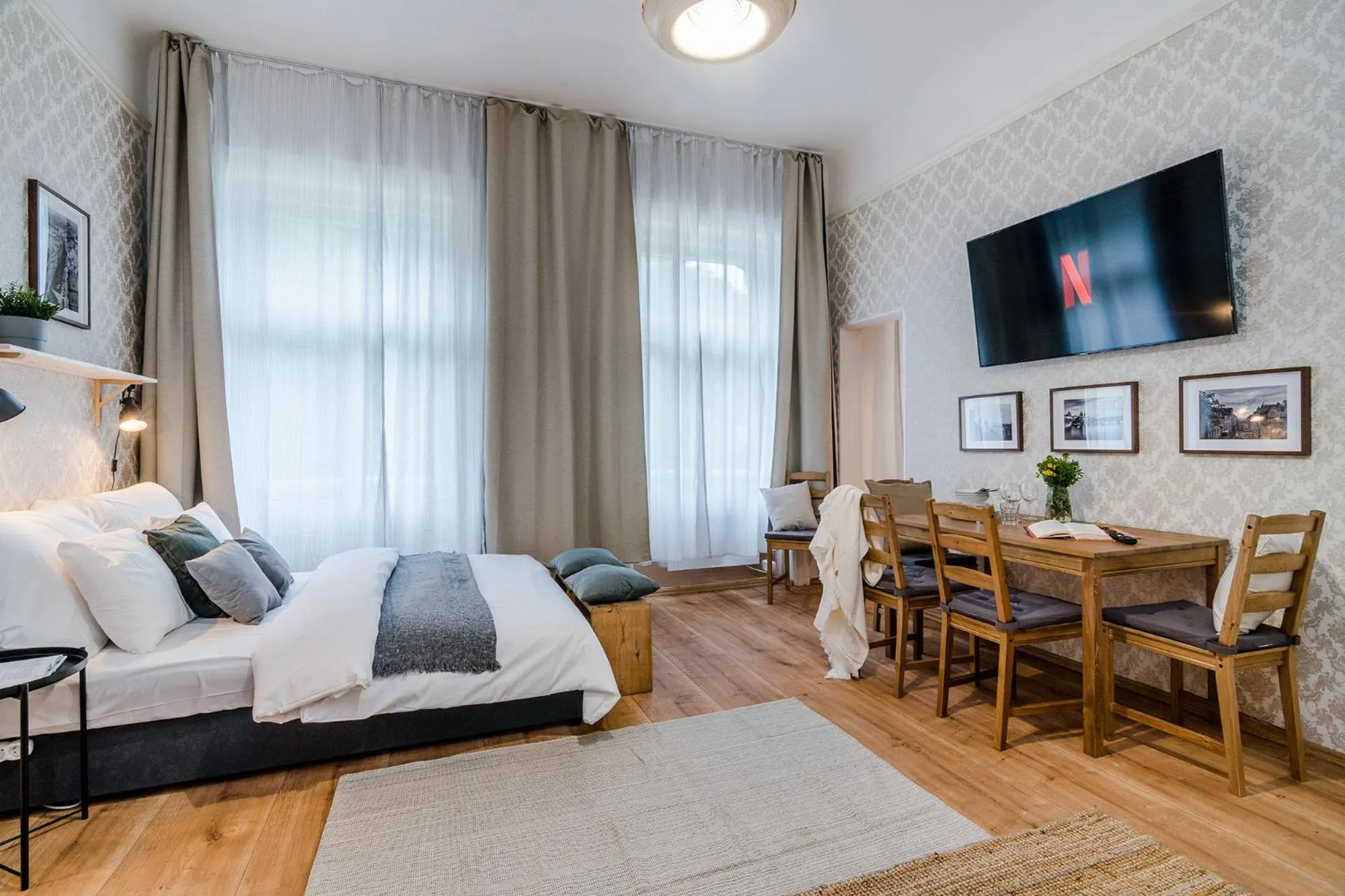 Bed in Historic Centre Prague Apartments by Michal&Friends