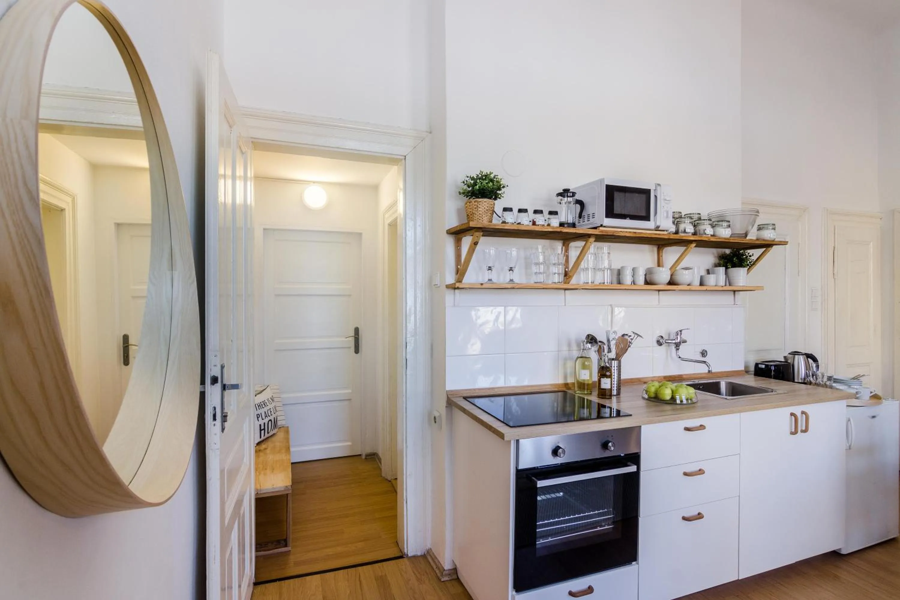 Kitchen or kitchenette in Historic Centre Prague Apartments by Michal&Friends