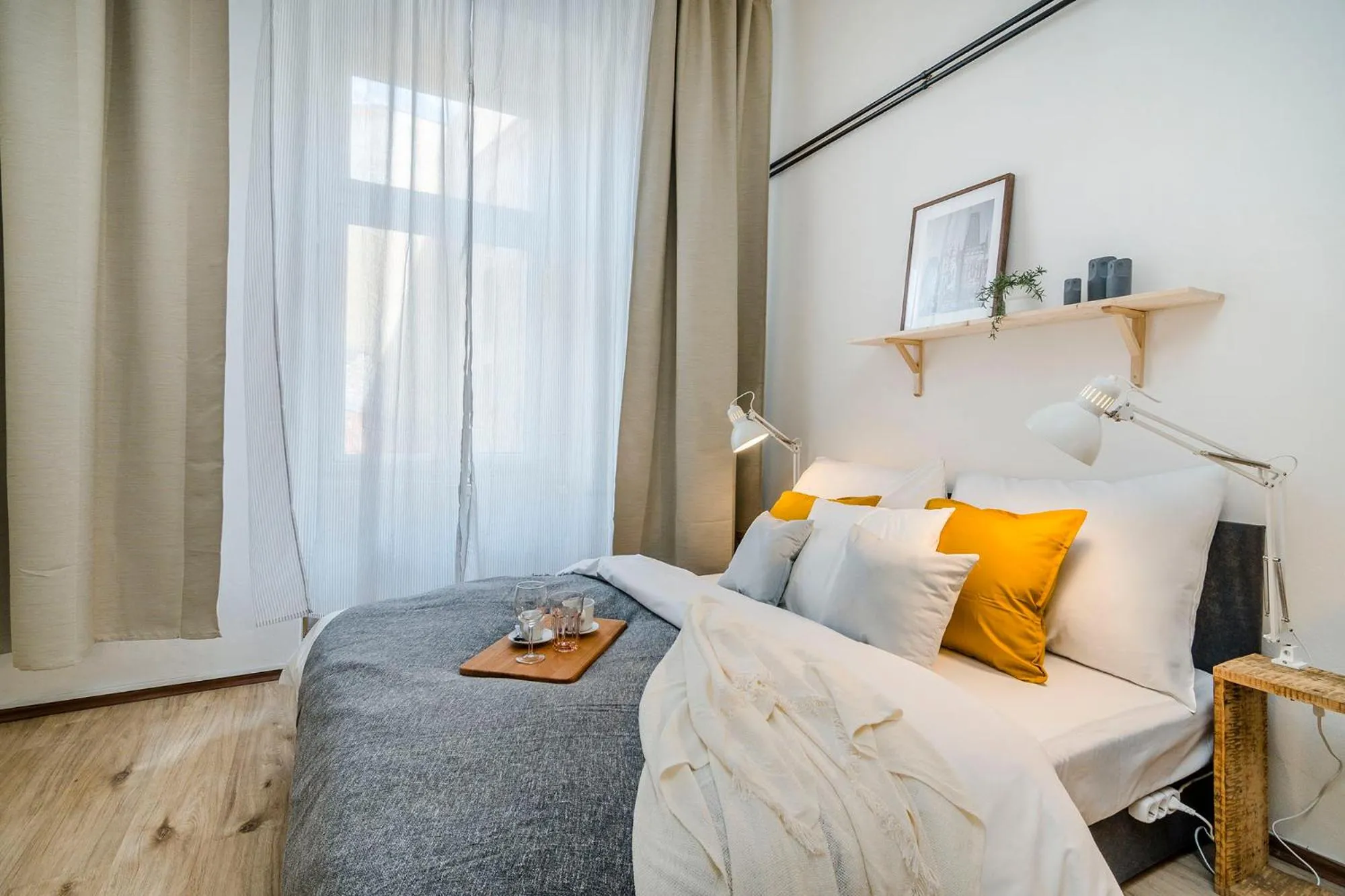 Bed in Historic Centre Prague Apartments by Michal&Friends
