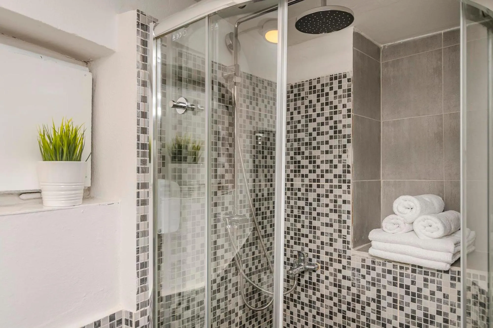 Bathroom in Historic Centre Prague Apartments by Michal&Friends