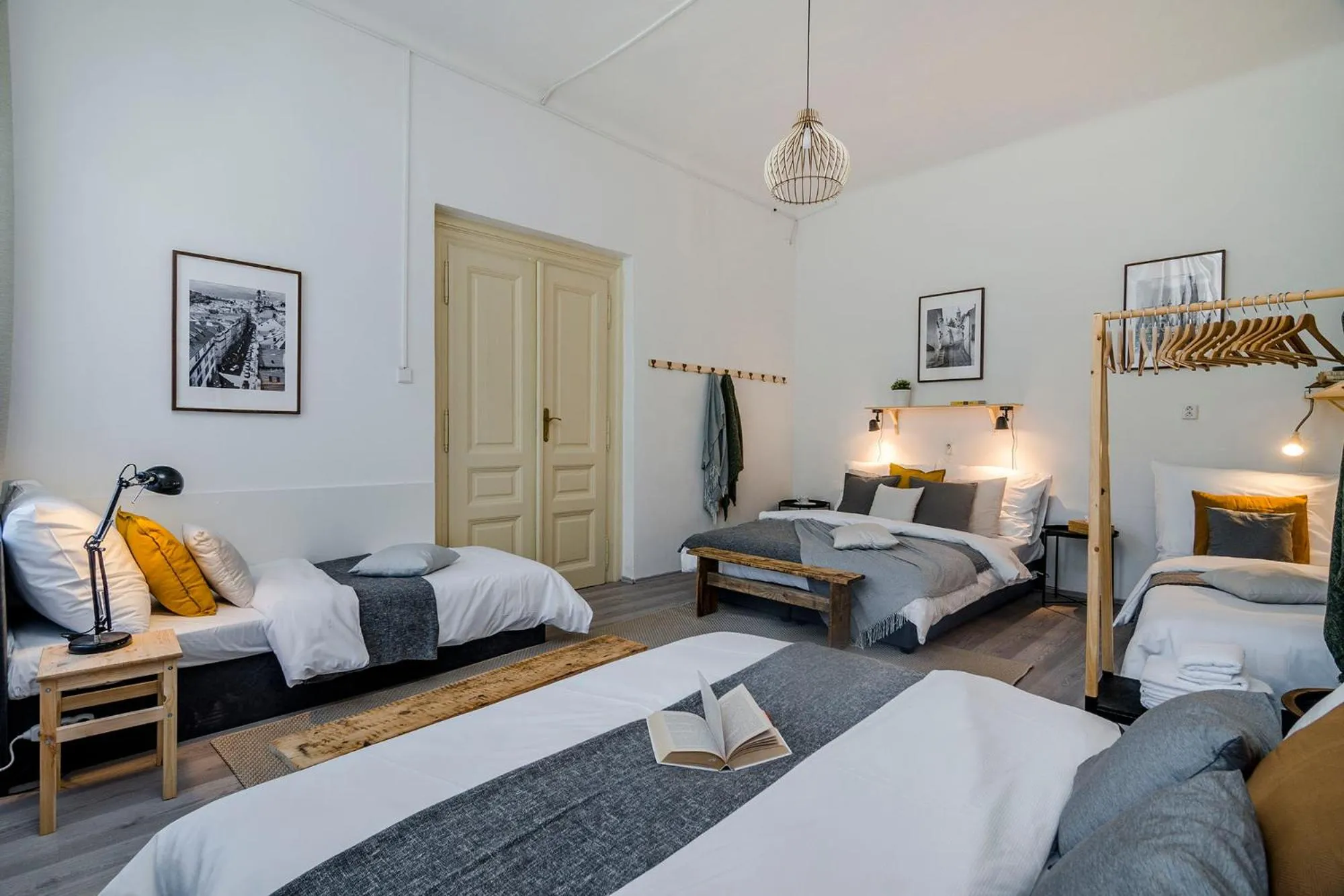 Bedroom, Bed in Historic Centre Prague Apartments by Michal&Friends