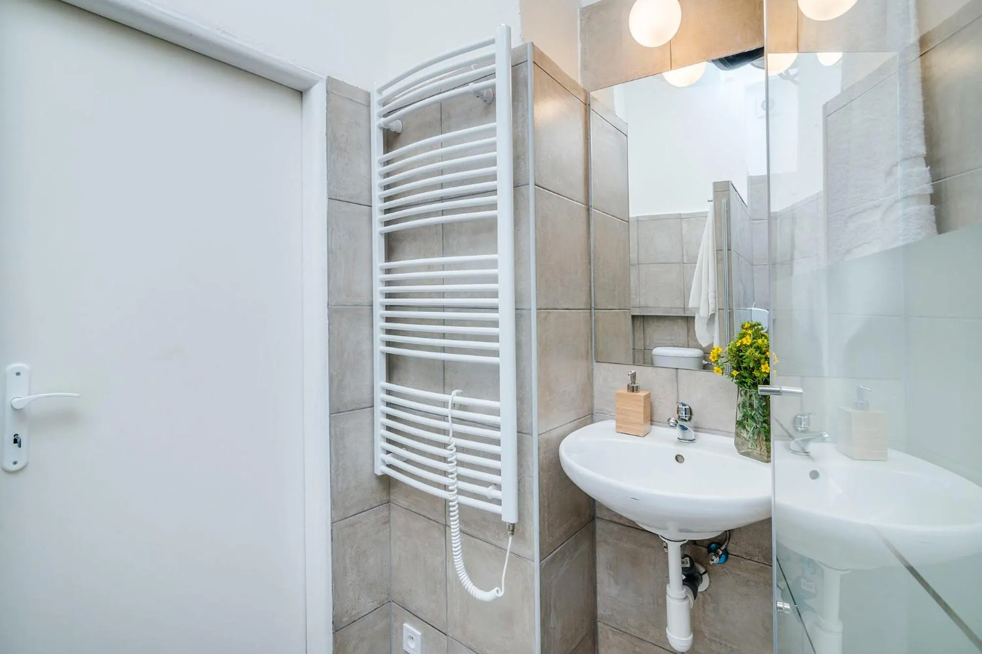 Bathroom in Historic Centre Prague Apartments by Michal&Friends