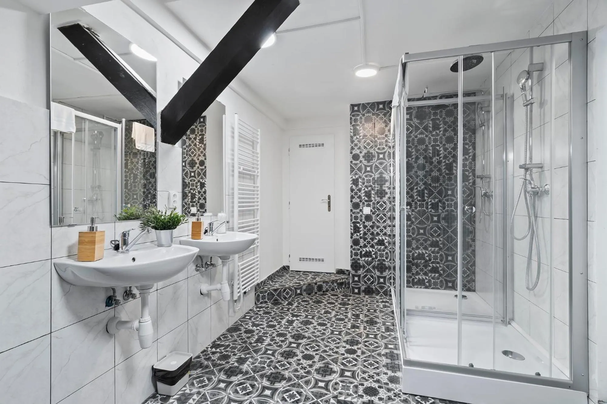 Shower in Historic Centre Prague Apartments by Michal&Friends