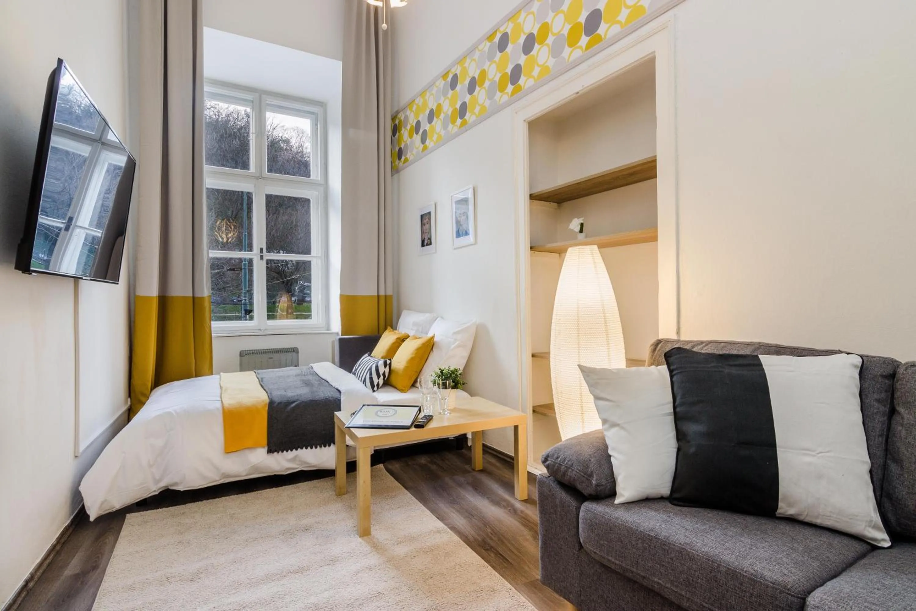 Bed in Historic Centre Prague Apartments by Michal&Friends